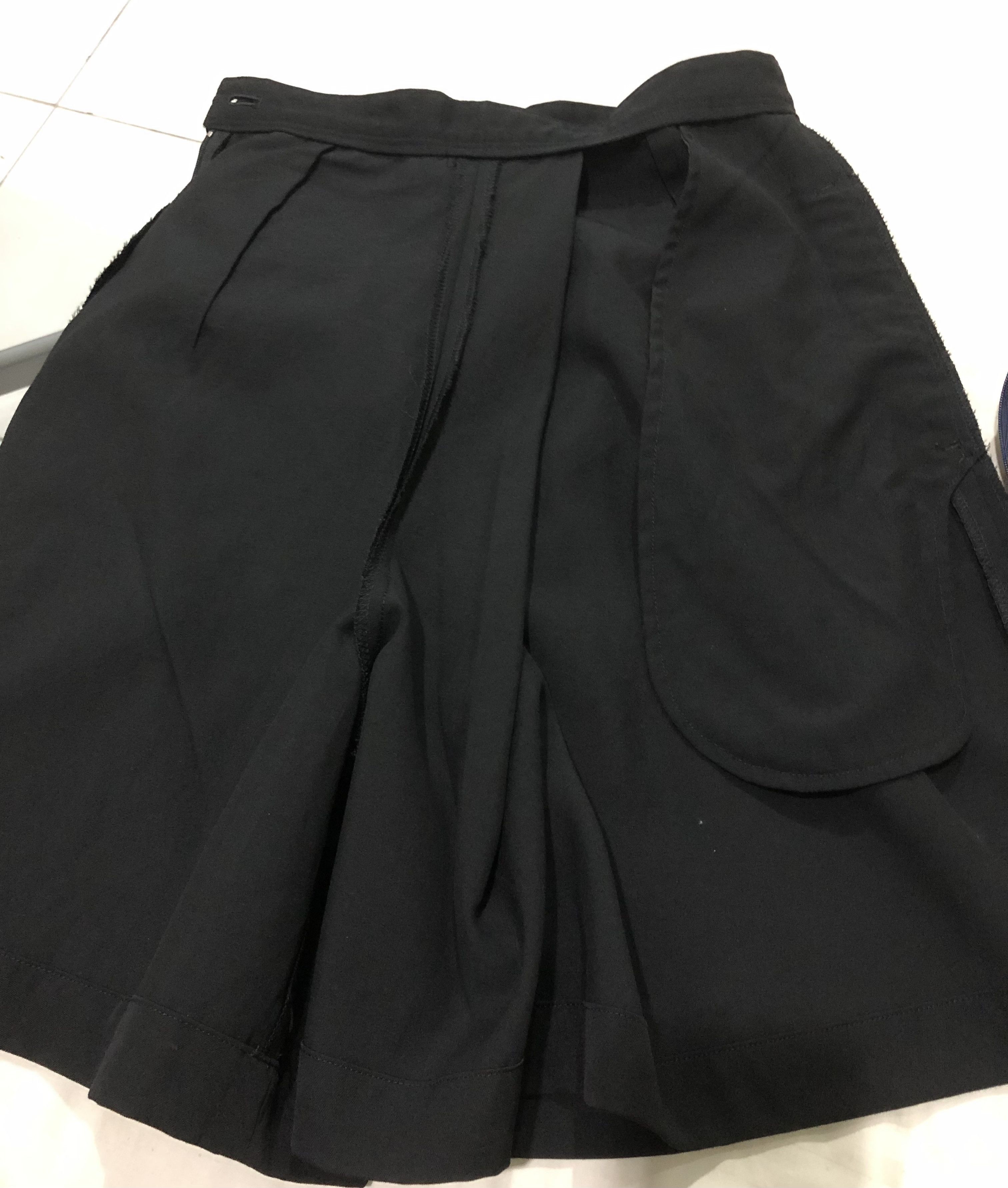 Comme des Garcons × Designer × Tricot Comme des Garcons Designer Tricot COMME des GARÇONS Skirt Pant Size 23" - 3 Thumbnail