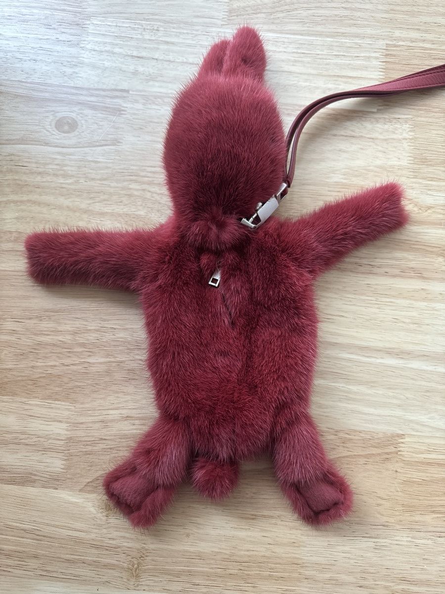 Rick Owens HUN Cyclops Mink Fur Bag Size ONE SIZE - 3 Thumbnail