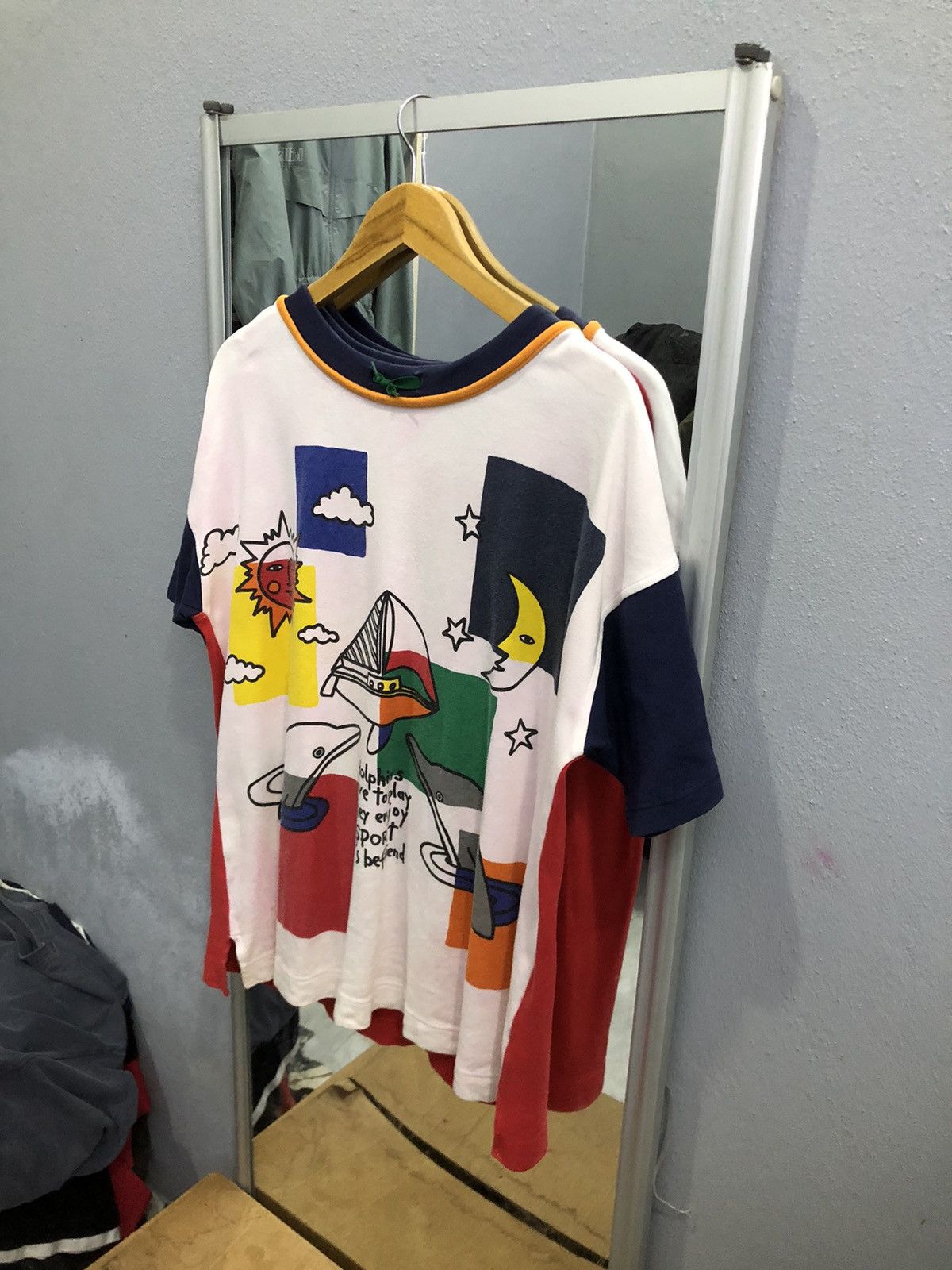Jean Charles De Castelbajac Jean-Charles de Castelbajac Color Block Shirt Size US S / EU 44-46 / 1 - 2 Thumbnail