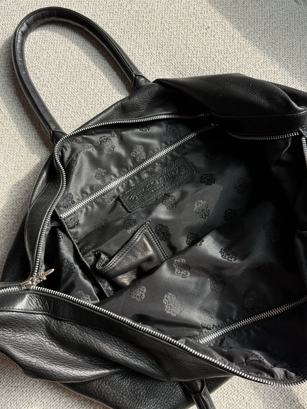 Chrome Hearts Chrome Hearts Leather Patch Boston Bag Size ONE SIZE - 8 Thumbnail