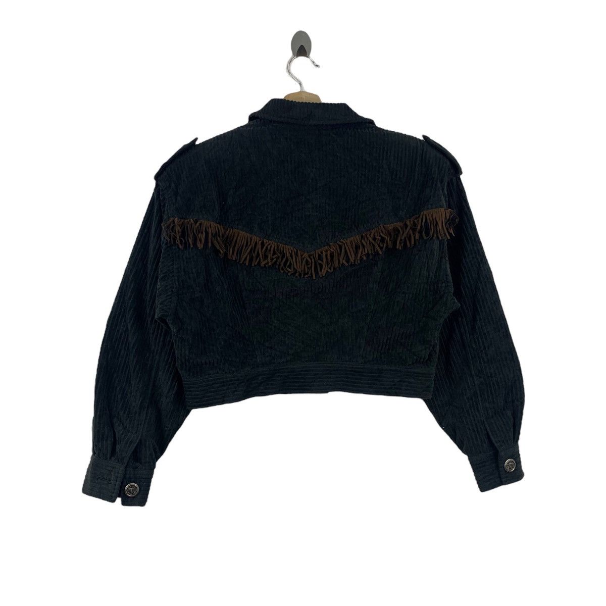 Japanese Brand OVER TWENTY By Ichiju Japanese Designer Curdory Black Short Size M / US 6-8 / IT 42-44 - 2 Thumbnail