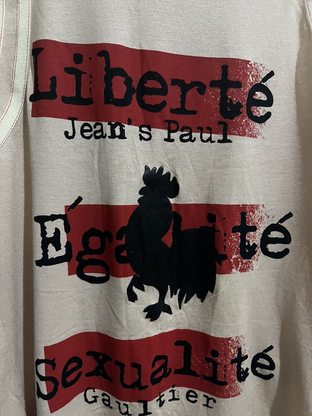 Jean Paul Gaultier Vintage Jean Paul Gaultier Tanktop Size M / US 6-8 / IT 42-44 - 2 Thumbnail