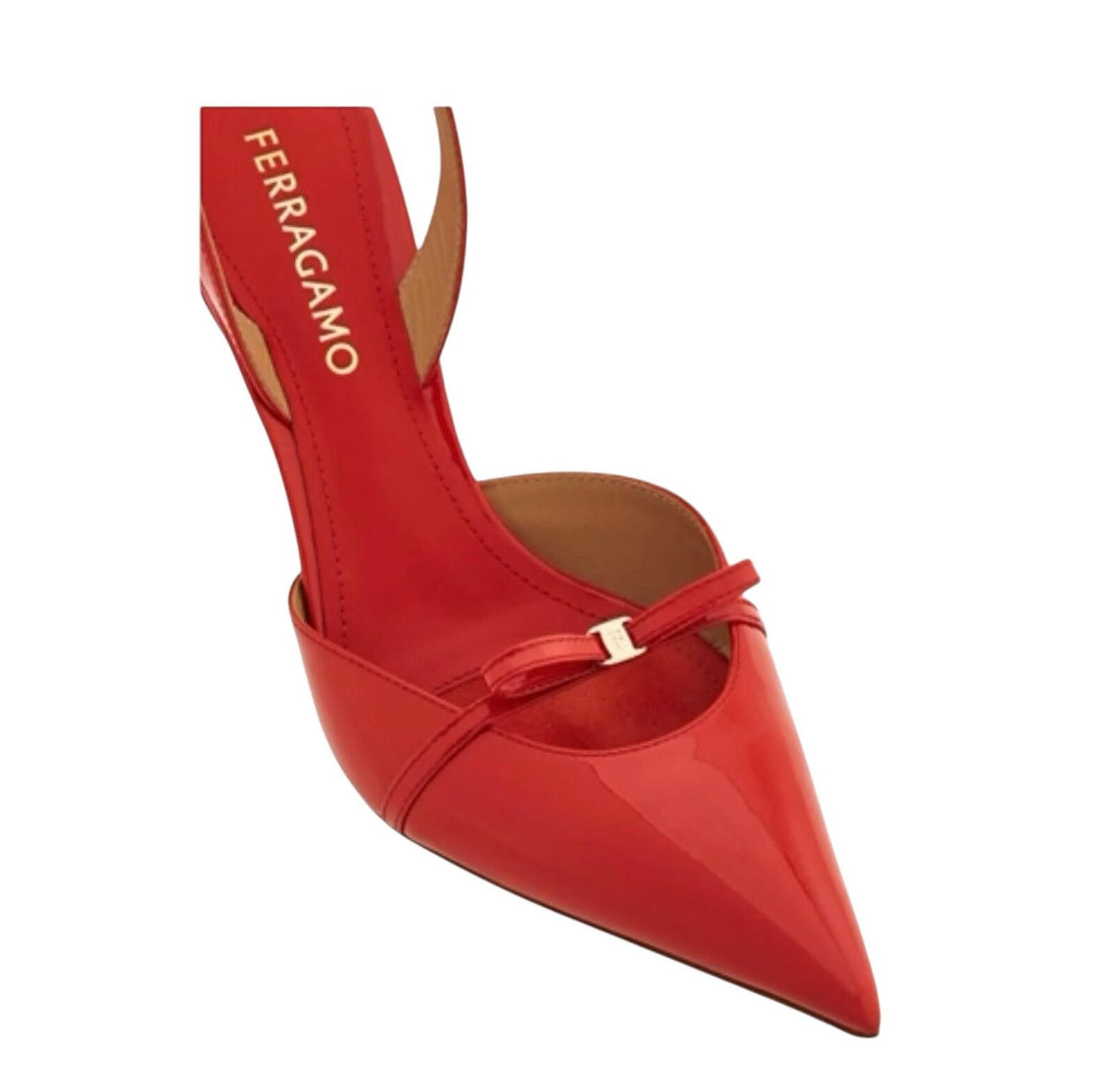 Salvatore Ferragamo Ferragamo Gylla 70 Slingback Sandal Size ONE SIZE - 4 Thumbnail