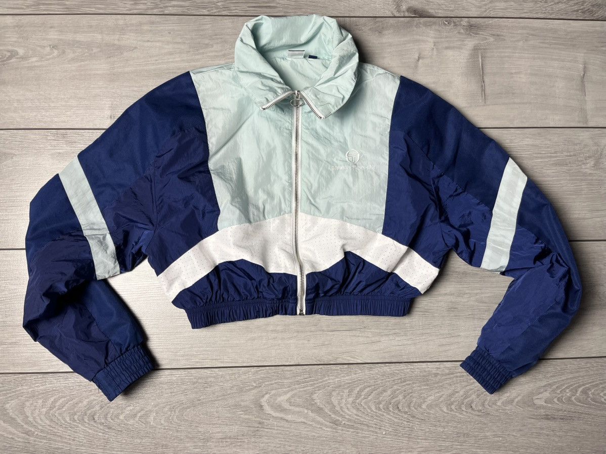 Sergio Tacchini Sergio Tacchini Crop top jacket windbreaker size Small Size S / US 4 / IT 40 - 3 Thumbnail