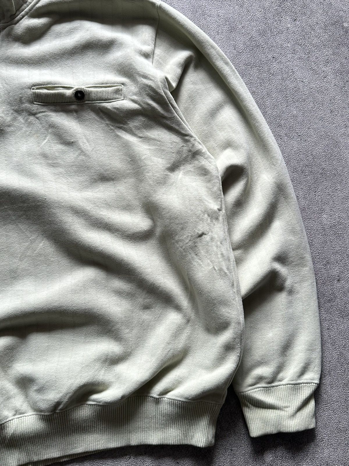 Yohji Yamamoto 90s Sacsny Ysaccs by Yohji Yamamoto Quarter Zipper Size US L / EU 52-54 / 3 - 3 Thumbnail