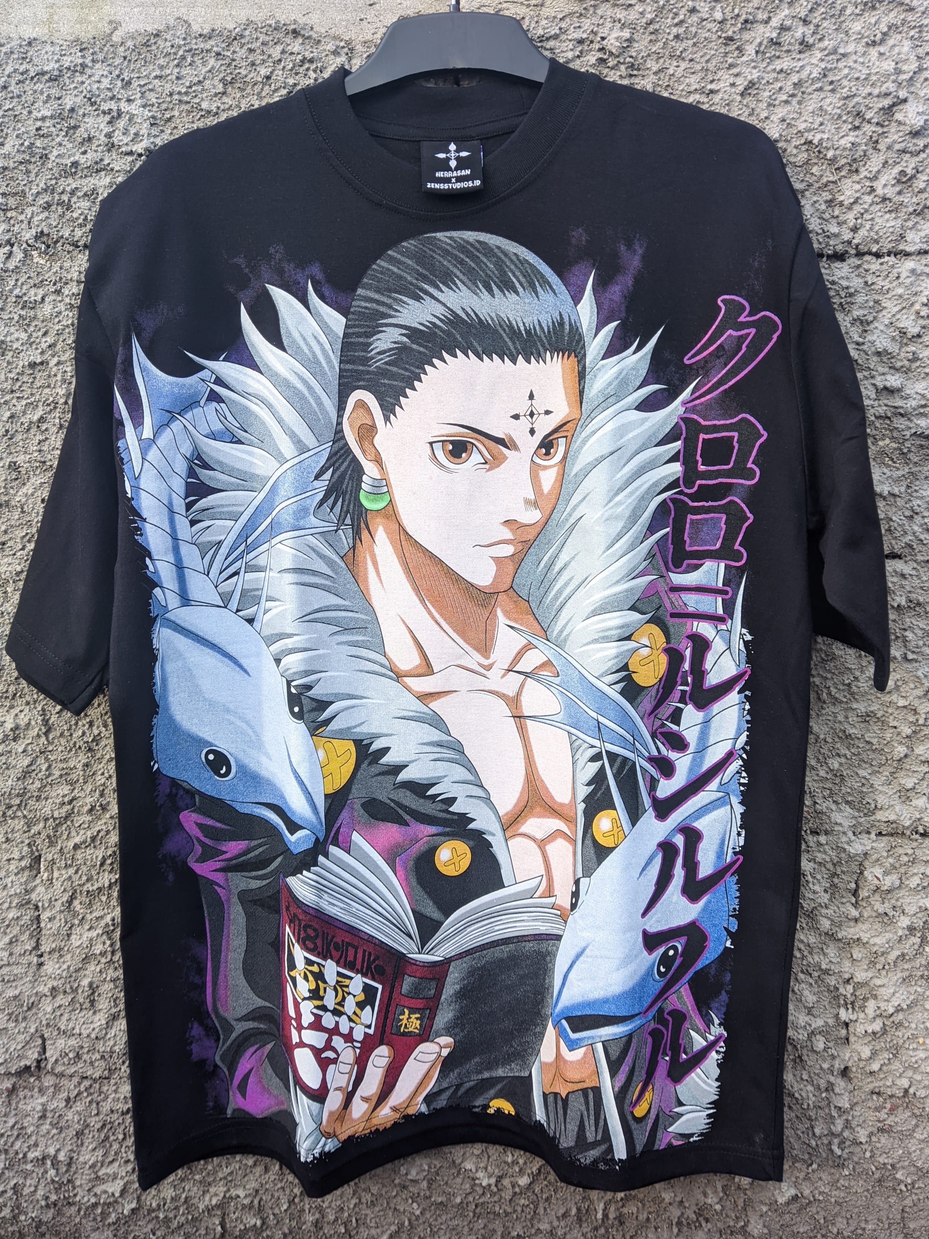 Ripple Junction Hunter X Hunter Anime Chrollo Limited manga T shirt Size L / US 10 / IT 46 - 6 Thumbnail