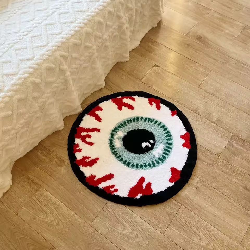 Other Handmade Custom Eyeball Gothic Home Bedroom Rug Carpet Size ONE SIZE - 5 Thumbnail