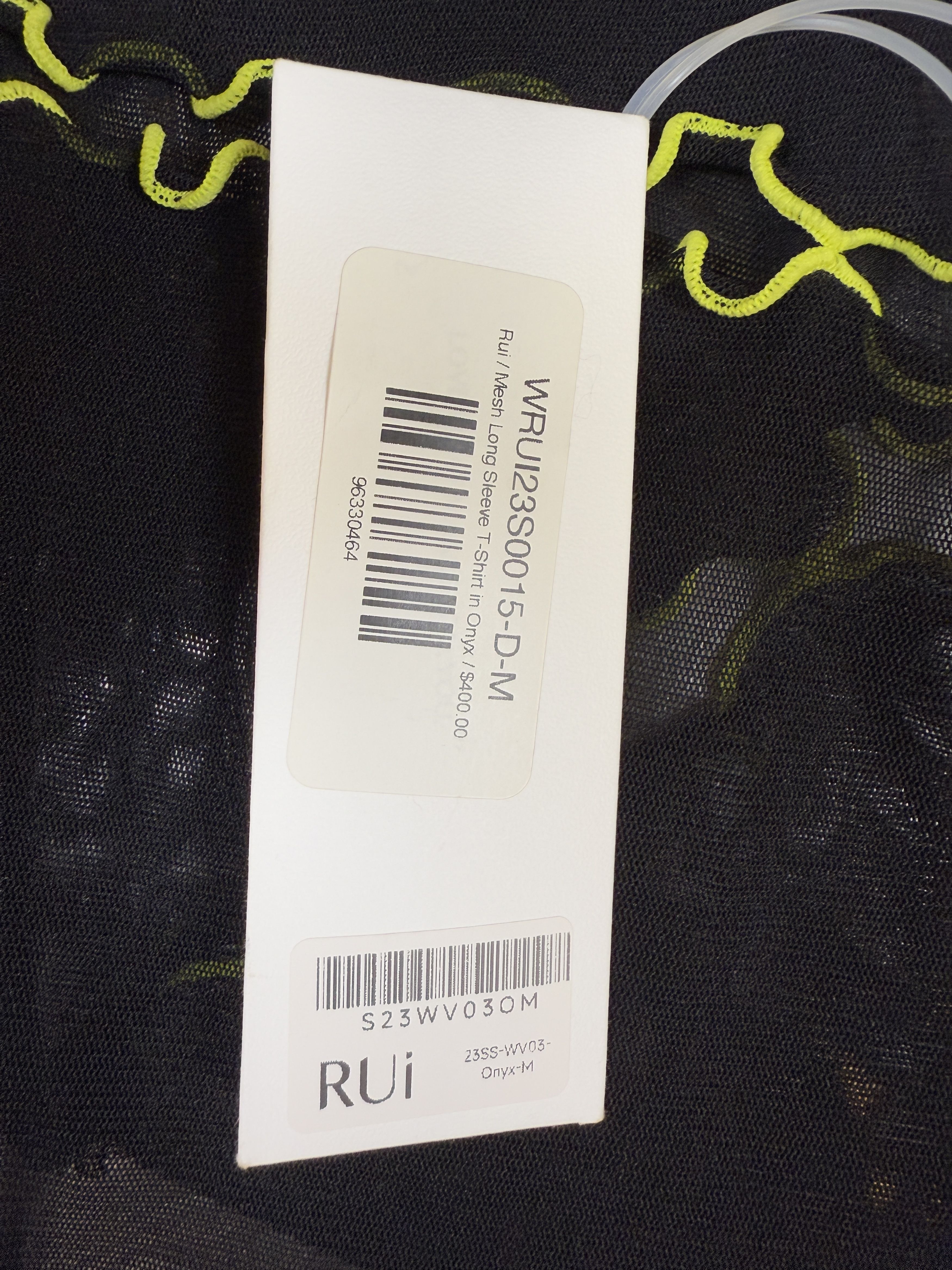 RUIbuilt $400 RUI Mesh Long-Sleeve T-Shirt Size M / US 6-8 / IT 42-44 - 9 Thumbnail