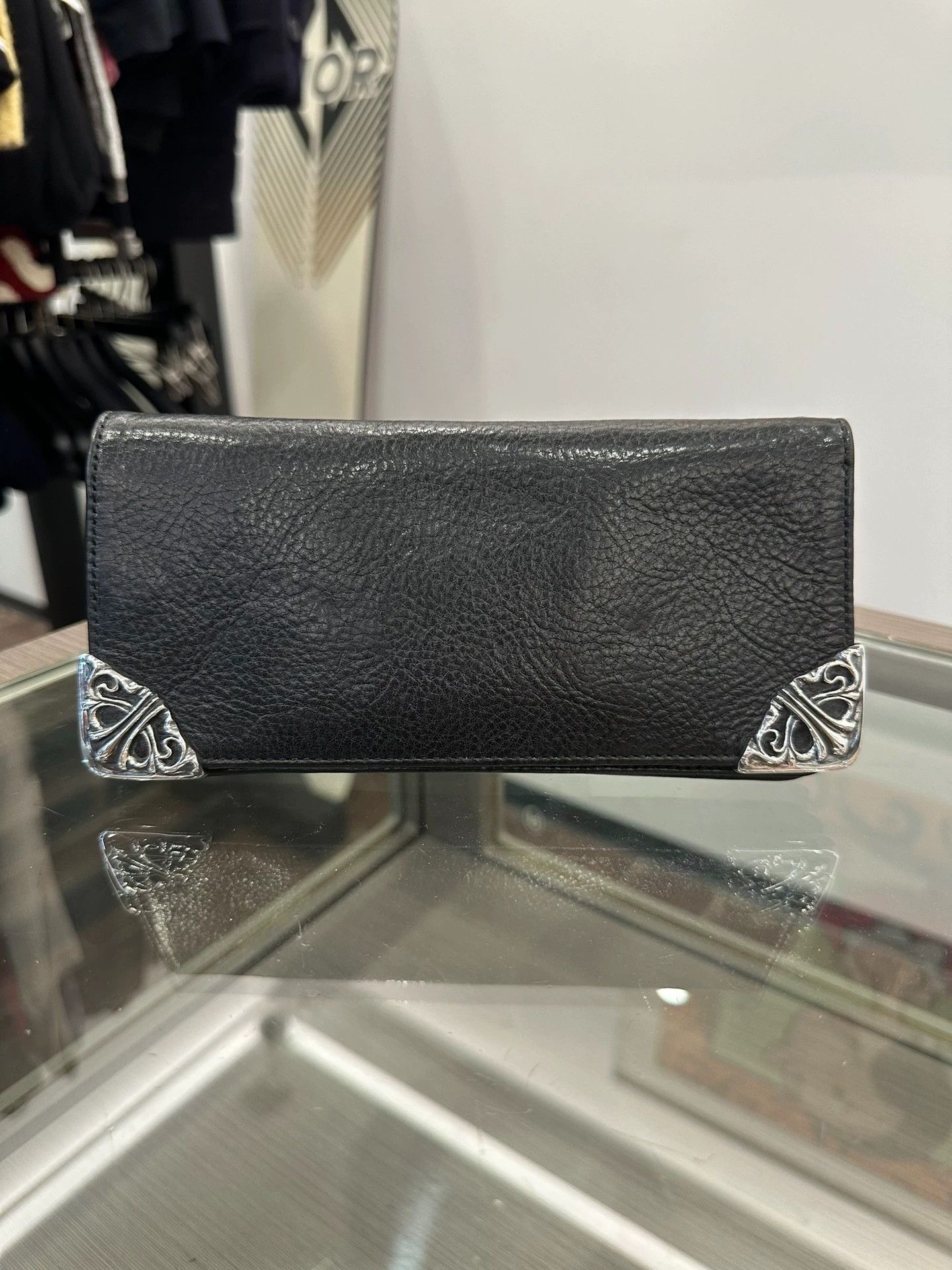 Chrome Hearts Chrome Hearts long flap wallet with four-cornered cross Size ONE SIZE - 2 Thumbnail