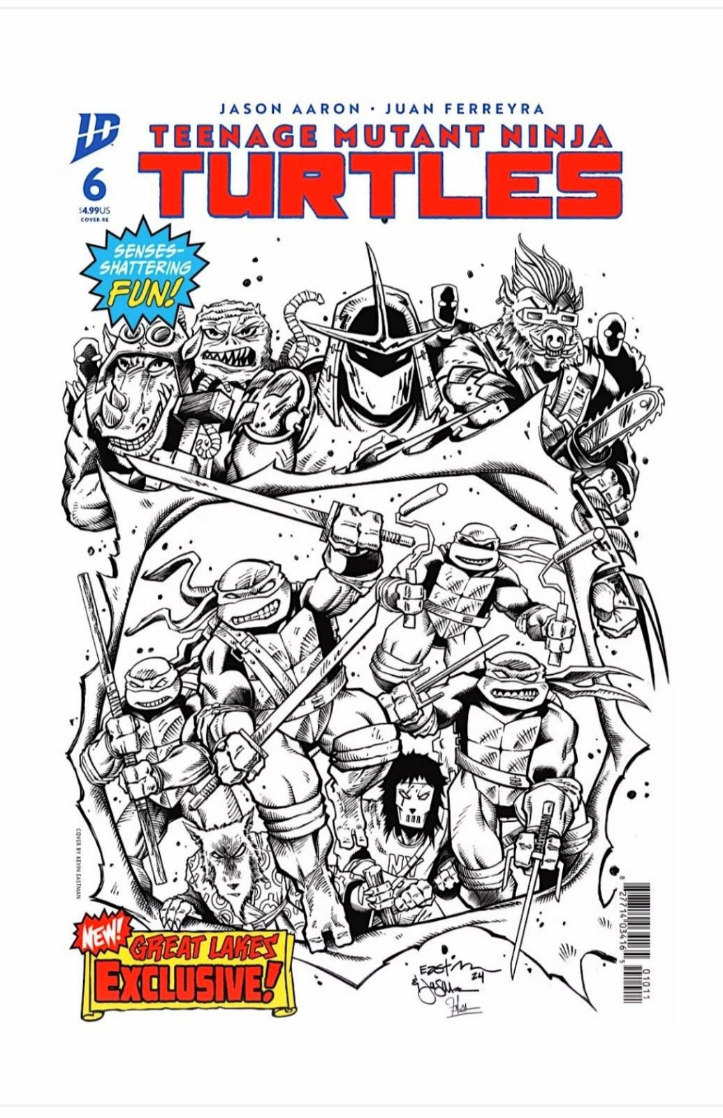 Other TMNT #6 2025 GLCC Homage Giant-Size X-Men #1 Set COA Size ONE SIZE - 4 Thumbnail
