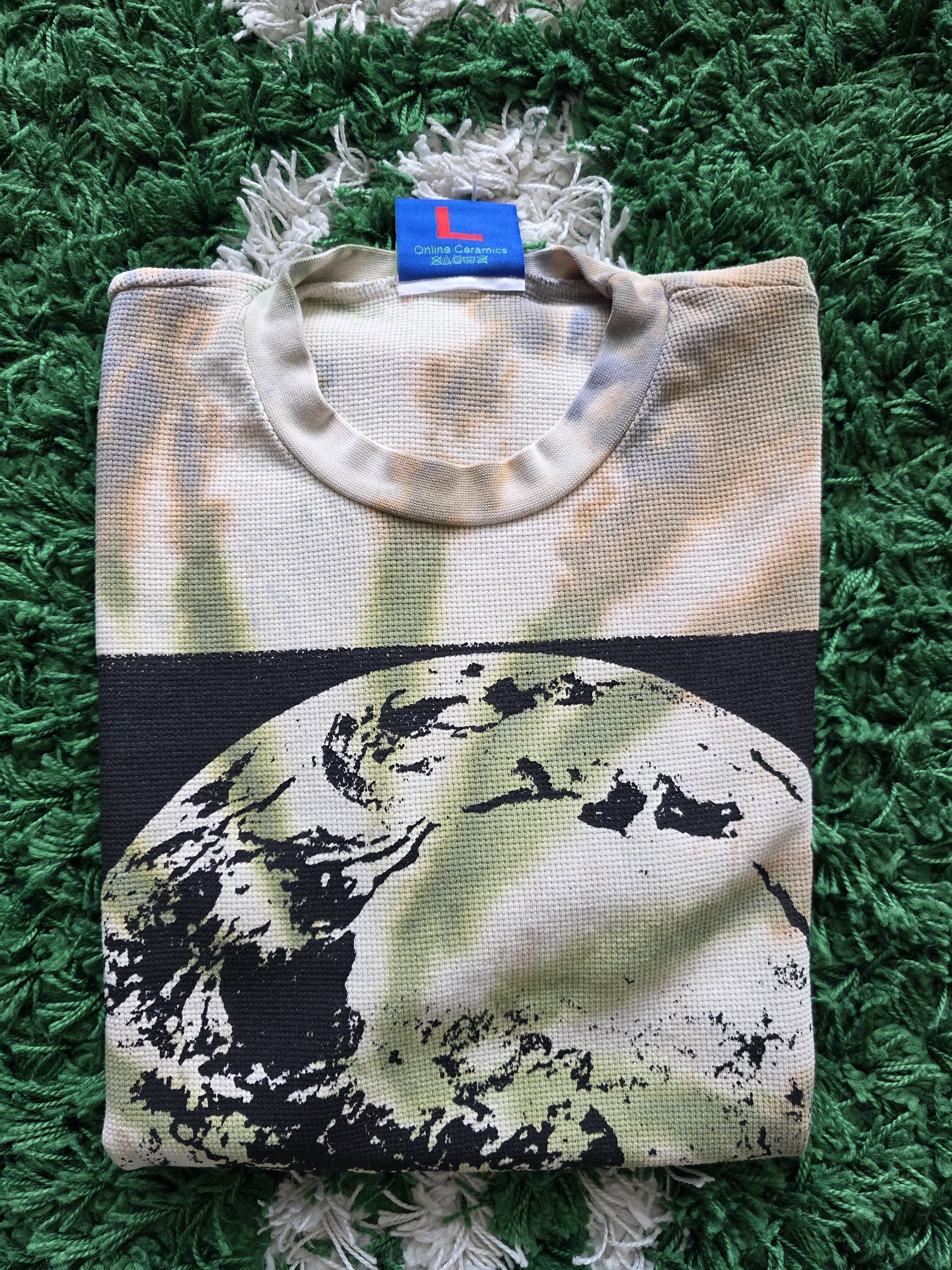 Online Ceramics Online Ceramics Earth Moon Thermal Long Sleeve T-shirt Size US L / EU 52-54 / 3 - 3 Thumbnail