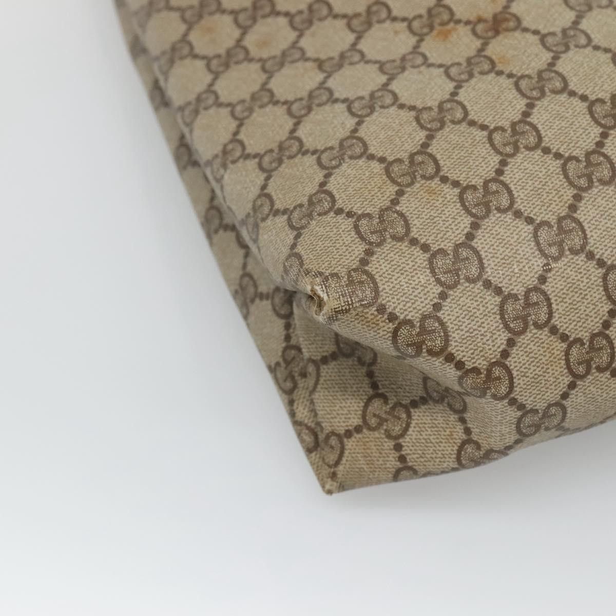 Gucci GUCCI GG Supreme Tote Bag Pvc Beige 41 02 109 Size ONE SIZE - 11 Thumbnail