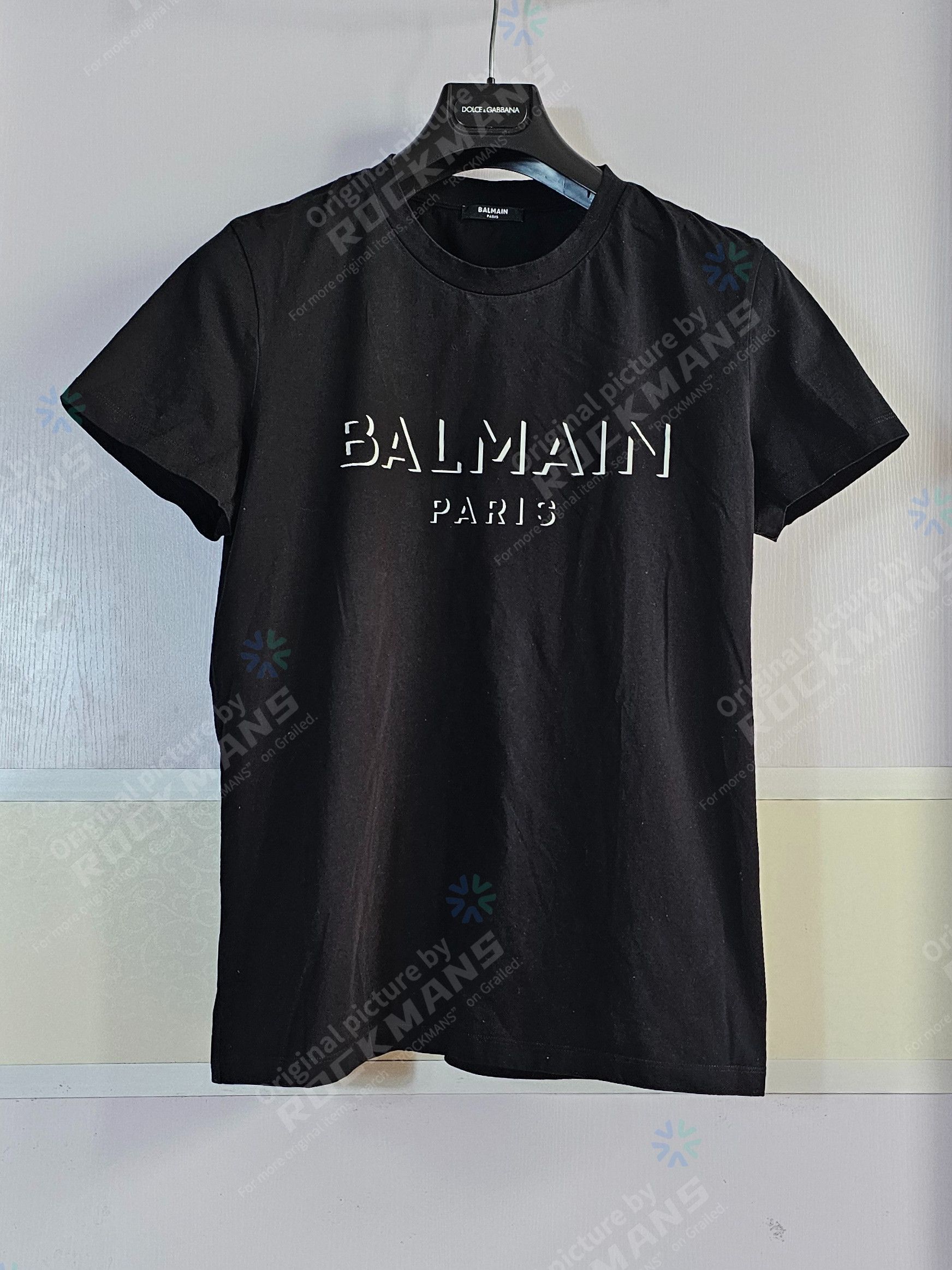 Balmain Balmain logo-print Cotton T-shirt Size L Size US L / EU 52-54 / 3 - 1 Thumbnail