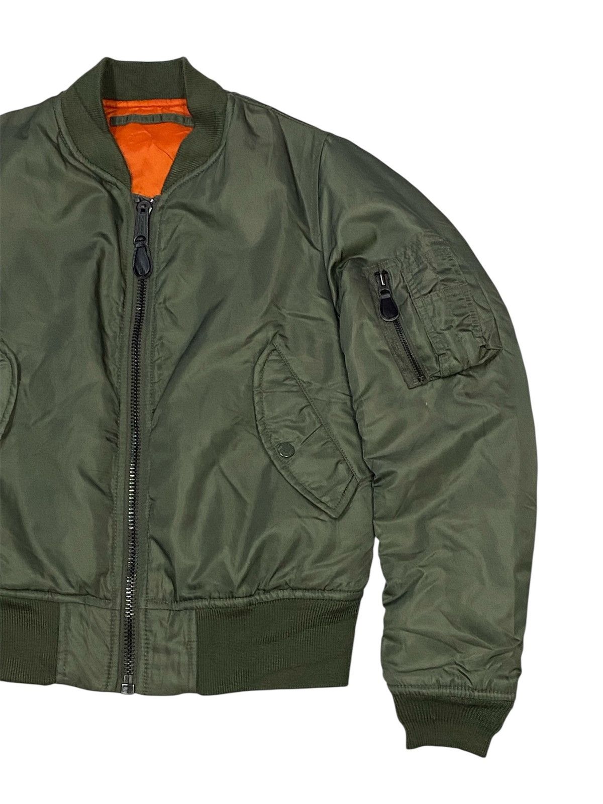 Avirex Avirax Woman’s MA-1 Flight Jacket Size M / US 6-8 / IT 42-44 - 5 Thumbnail