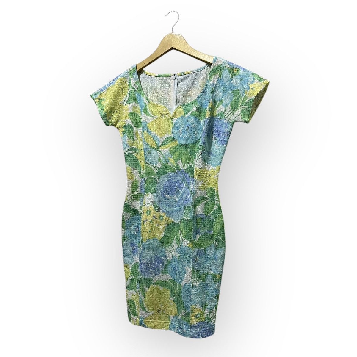 Christian Dior Monsieur × Dior × Vintage Christian Dior Floral Dress Size L / US 10 / IT 46 - 2 Thumbnail