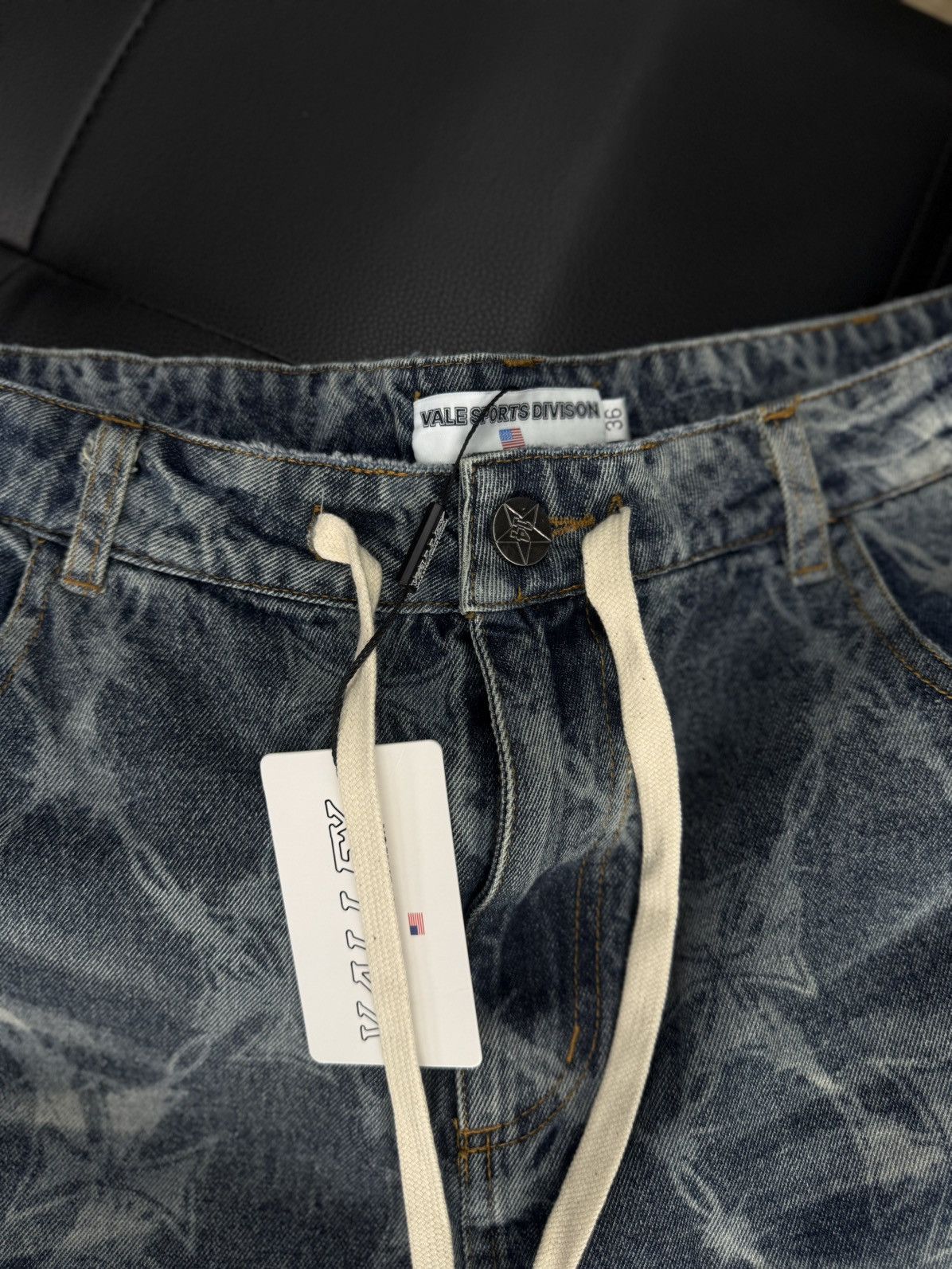 Vale Valley Wire Blue Jean Shorts Size 36 (NEW) Size US 36 / EU 52 - 5 Thumbnail