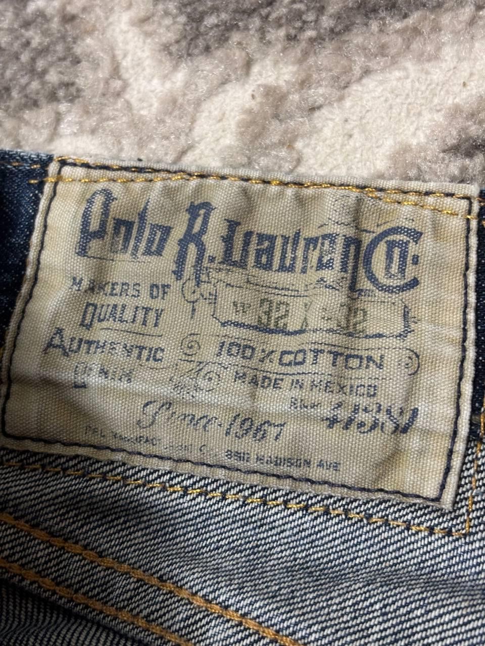 Polo Ralph Lauren Polo Ralph Lauren Vintage Dark Wash Straight Denim Jeans W32 Size US 32 / EU 48 - 9 Thumbnail