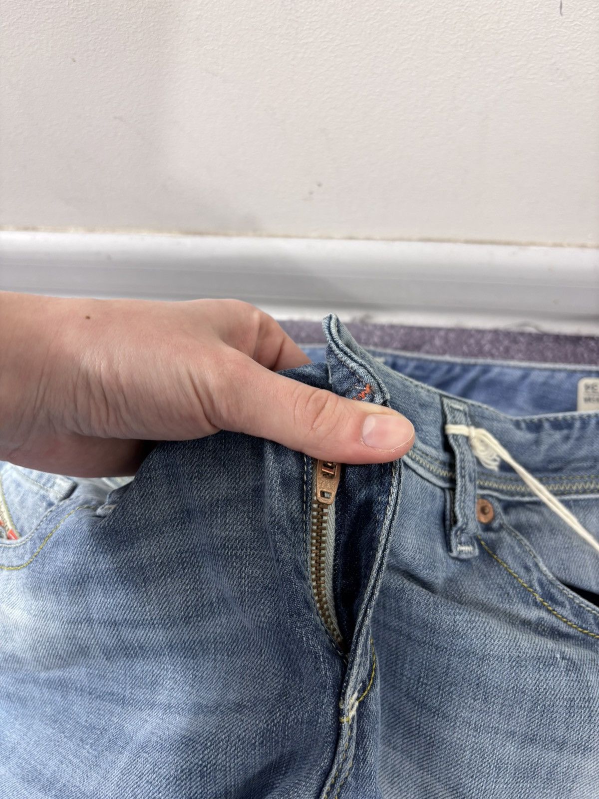 Diesel Diesel Lowky NWT Women’s Regular Straight Blue Denim Jeans Size 31" - 10 Thumbnail
