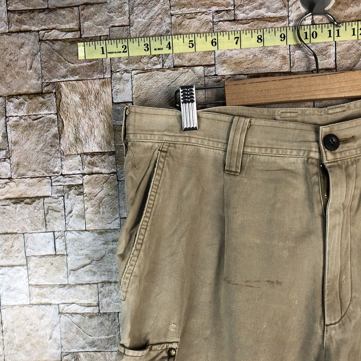 Japanese Brand Work Box utility tactical Cargo Multipocket Pants #A1140 Size US 32 / EU 48 - 7 Thumbnail