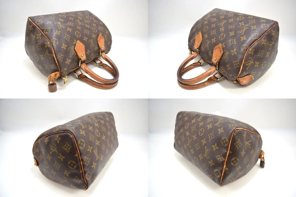 Louis Vuitton LV Speedy 25 Hand Bag Monogram Canvas M41528 Size ONE SIZE - 7 Thumbnail