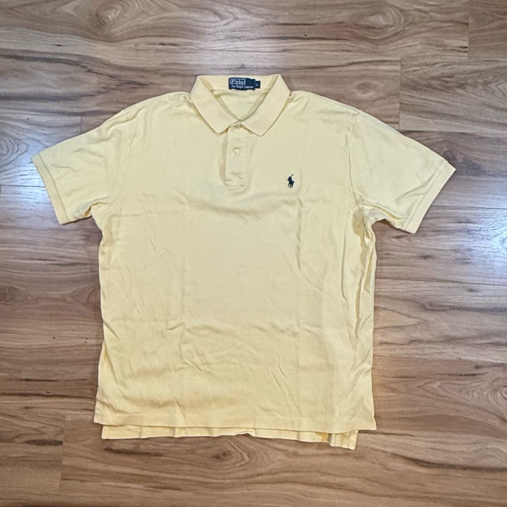 Polo Ralph Lauren Polo Ralph Lauren Men’s L Polo Shirt Yellow Size US L / EU 52-54 / 3 - 1 Thumbnail
