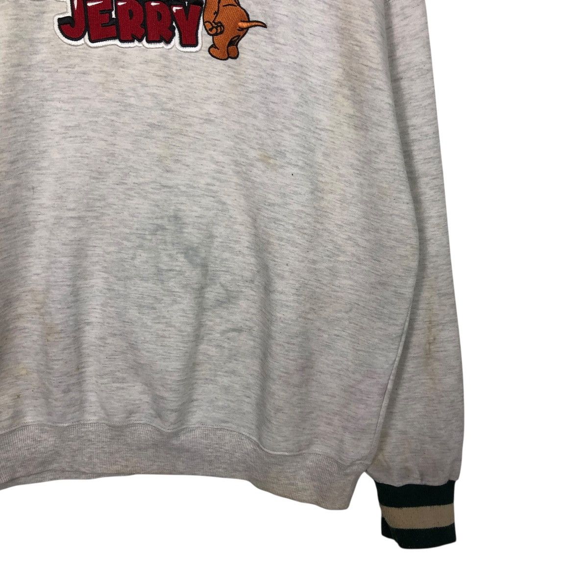 Japanese Brand 🔥VINTAGE SWEATSHIRT TOM & JERRY CARTOON BIG LOGO DESIGN Size US L / EU 52-54 / 3 - 7 Thumbnail