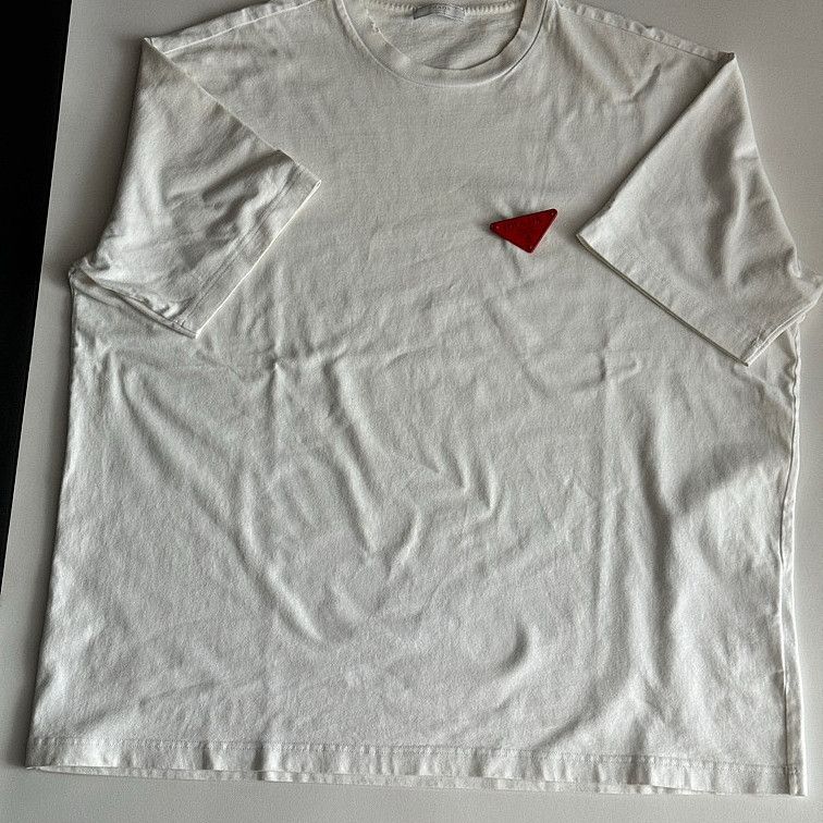 Prada Prada Triangle Logo T-Shirt Size M Size US M / EU 48-50 / 2 - 1 Thumbnail