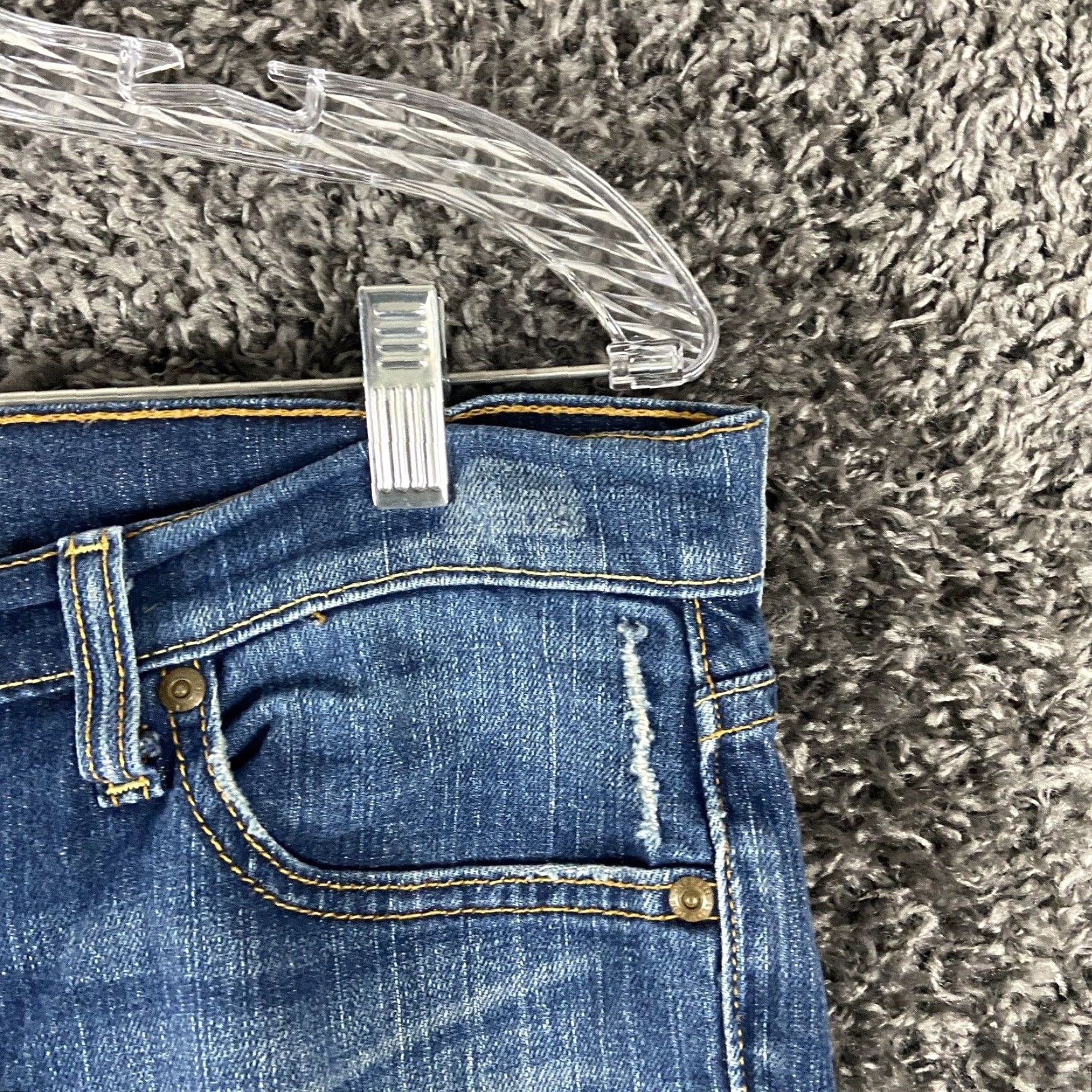 Old Navy OND Old Navy Denim Low Waist Bootcut Stretch Blue Jeans Women’s 12 Short Size 34" / US 12 / IT 48 - 3 Thumbnail