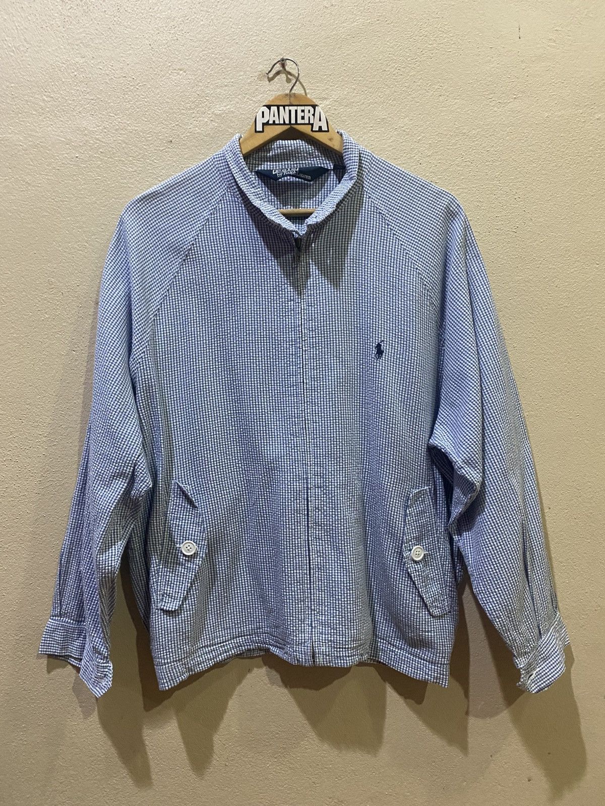 Polo Ralph Lauren Polo Ralph Lauren Swing Top Seersucker Pony Logo Size US L / EU 52-54 / 3 - 6 Thumbnail