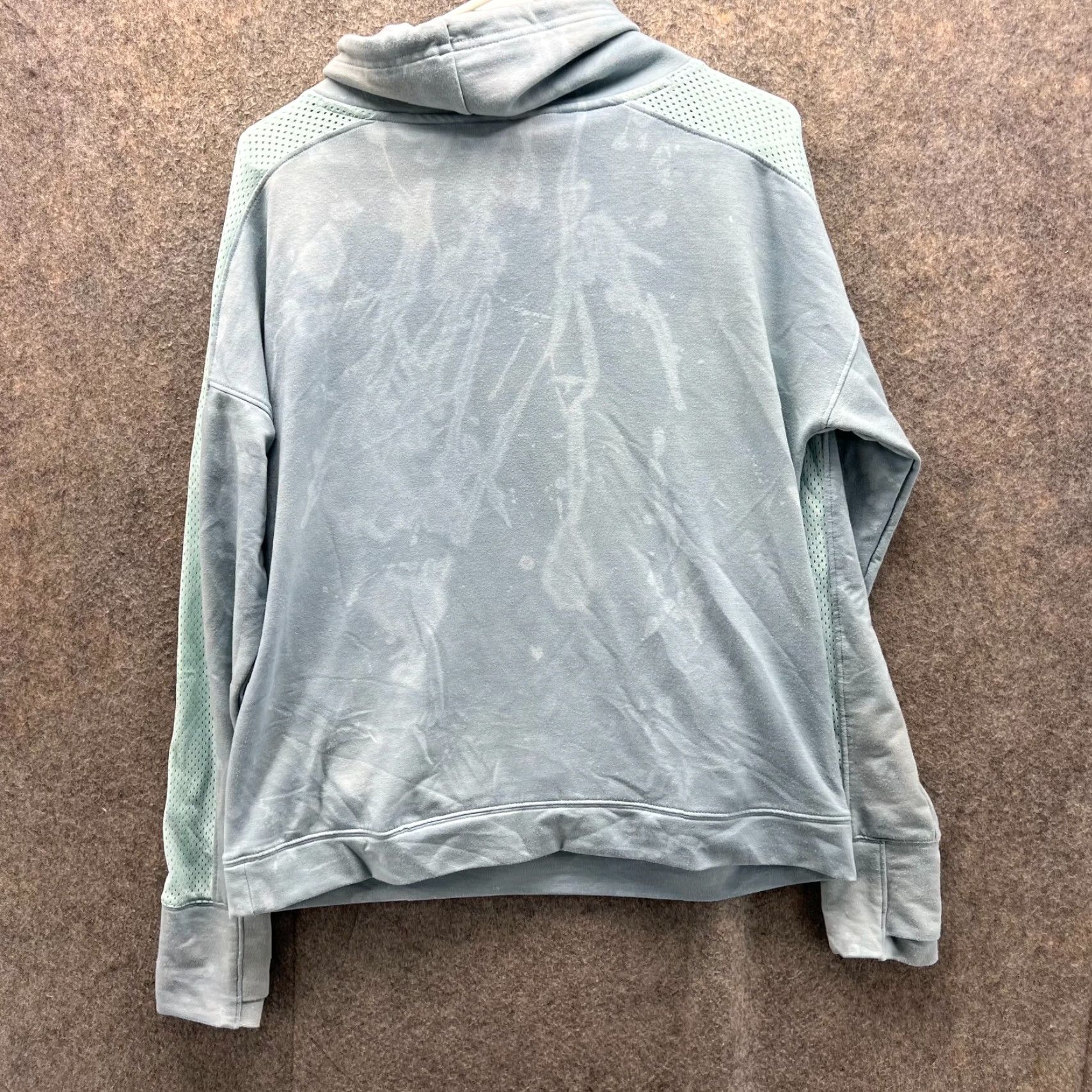 Under Armour Under Armour Sweater Women Large Teal Hooded Pullover Fleece Jacket Size L / US 10 / IT 46 - 2 Thumbnail