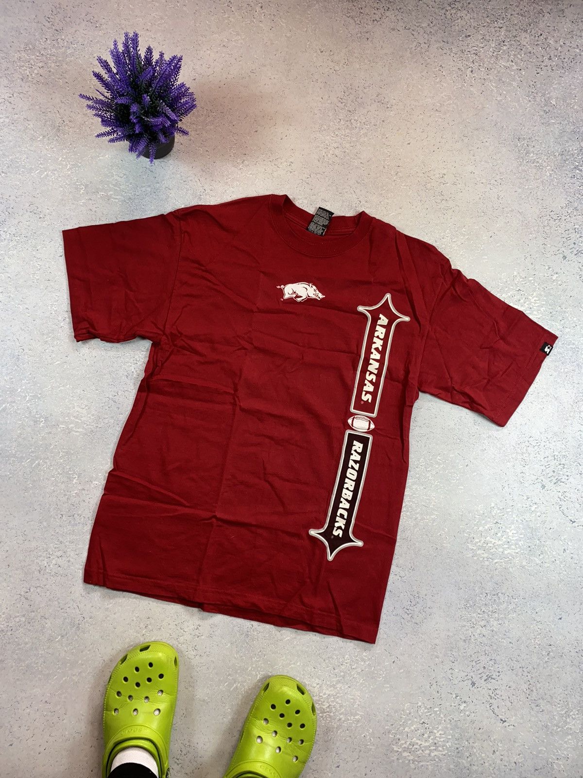 NFL × Vintage Vintage Arkansas Razorbacks Men’s T-shirt Size Medium Size US M / EU 48-50 / 2 - 1 Thumbnail