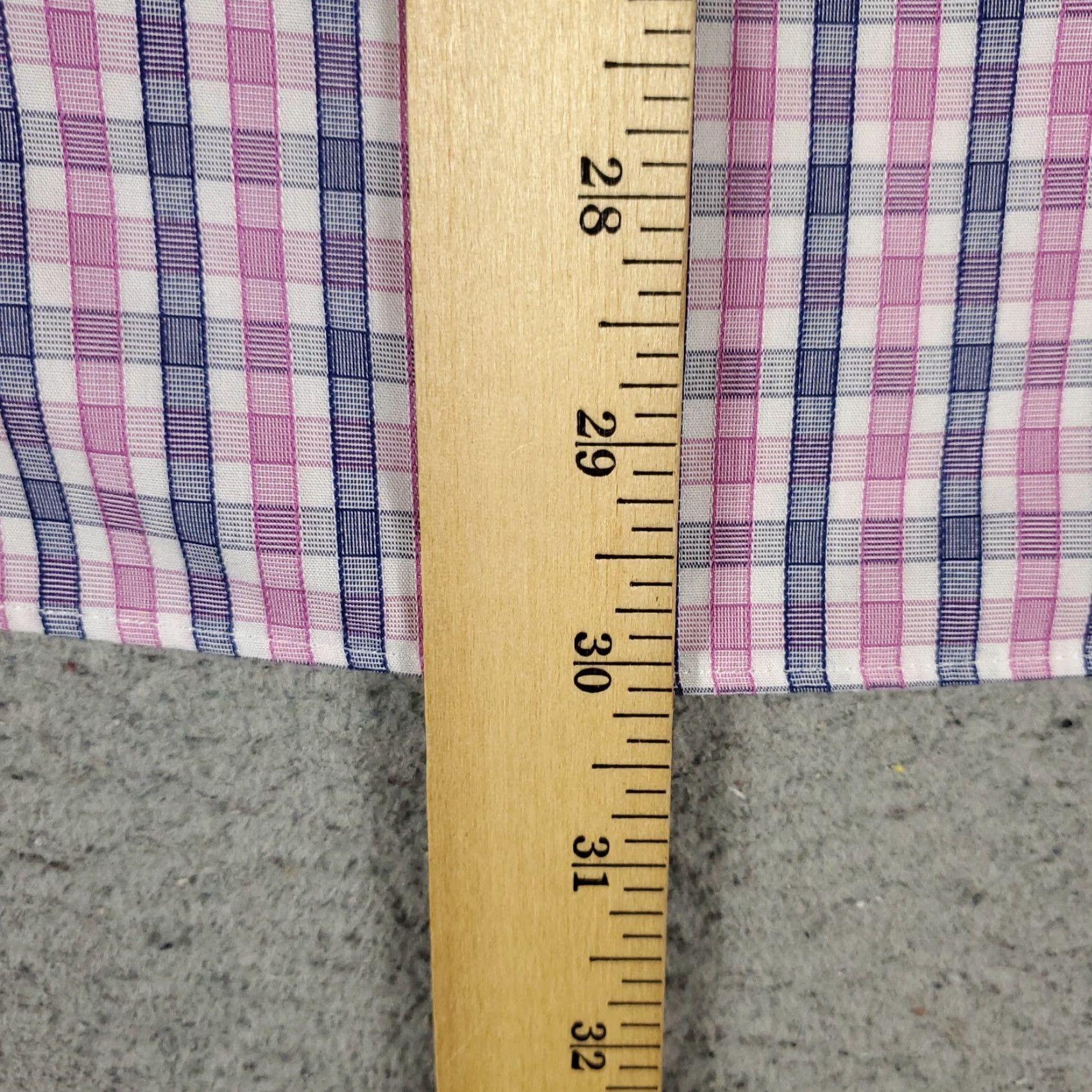 UNTUCKit UNTUCKit Shirt Mens 2XL Purple Plaid Long Sleeve Button-Up Casual Shirt Men's Purple Plaid Button-Up 2XL Size US XXL / EU 58 / 5 - 4 Thumbnail