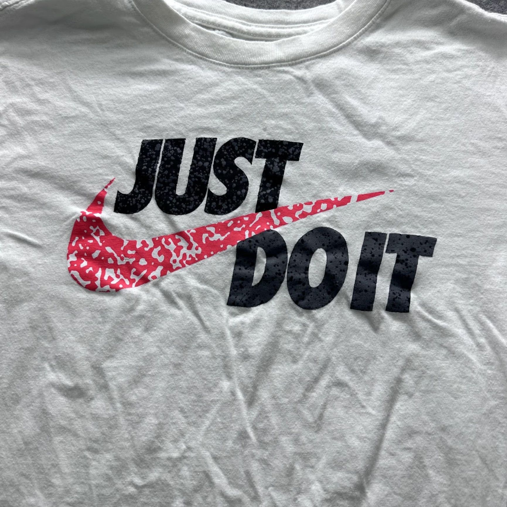 Nike Nike Shirt Mens Small White Just Do It Graphic Swoosh Logo Athletic T-Shirt Size US S / EU 44-46 / 1 - 2 Thumbnail