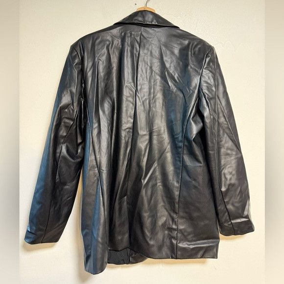 Other A New Day Black Faux Leather Blazer Women’s Size XL Size XL / US 12-14 / IT 48-50 - 5 Thumbnail