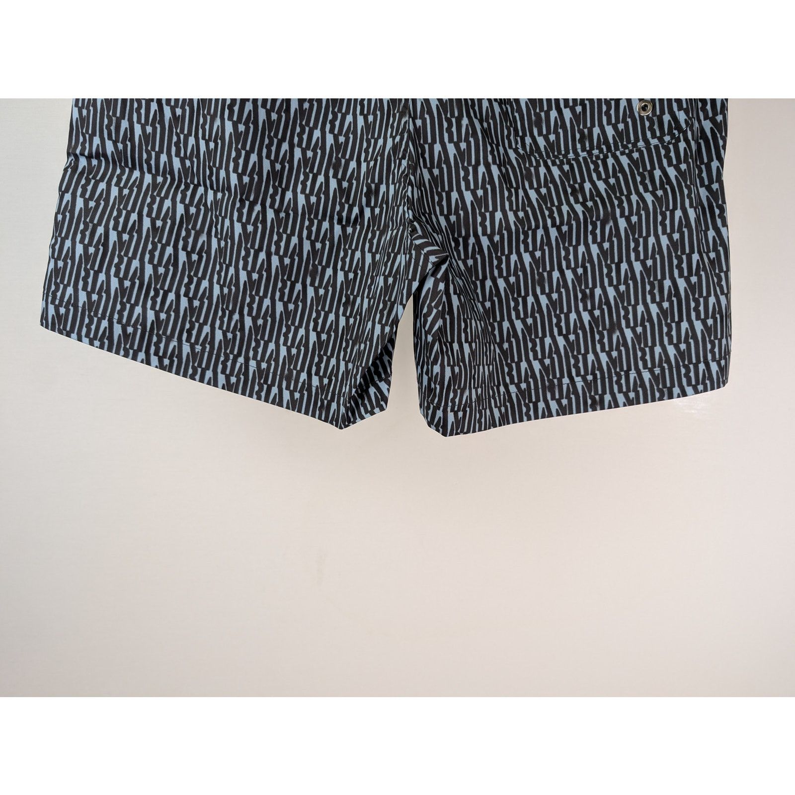 Amiri o1rshd1 Allover Amiri Swim Trunk Swim Shorts in Dusty Blue Size US 34 / EU 50 - 8 Thumbnail