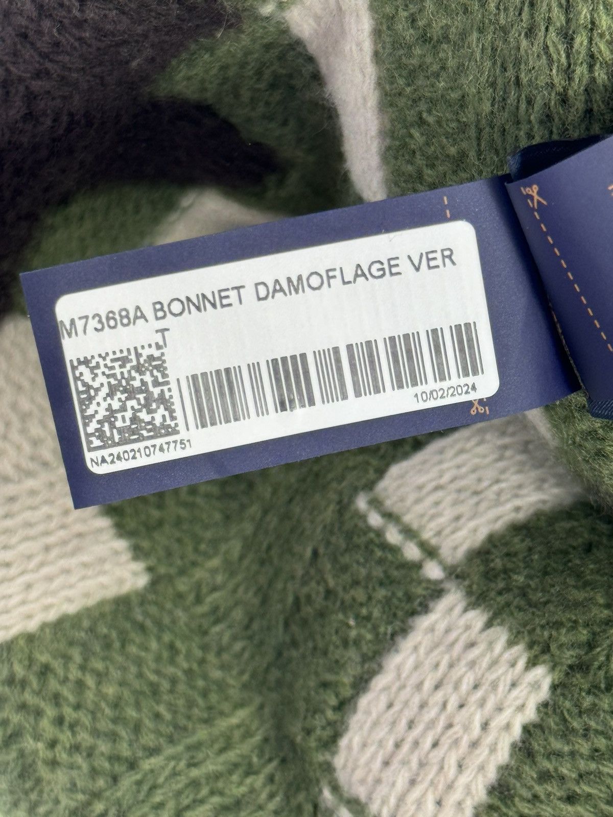Louis Vuitton CAMOUFLAGE BONNET M7368A Size ONE SIZE - 8 Thumbnail