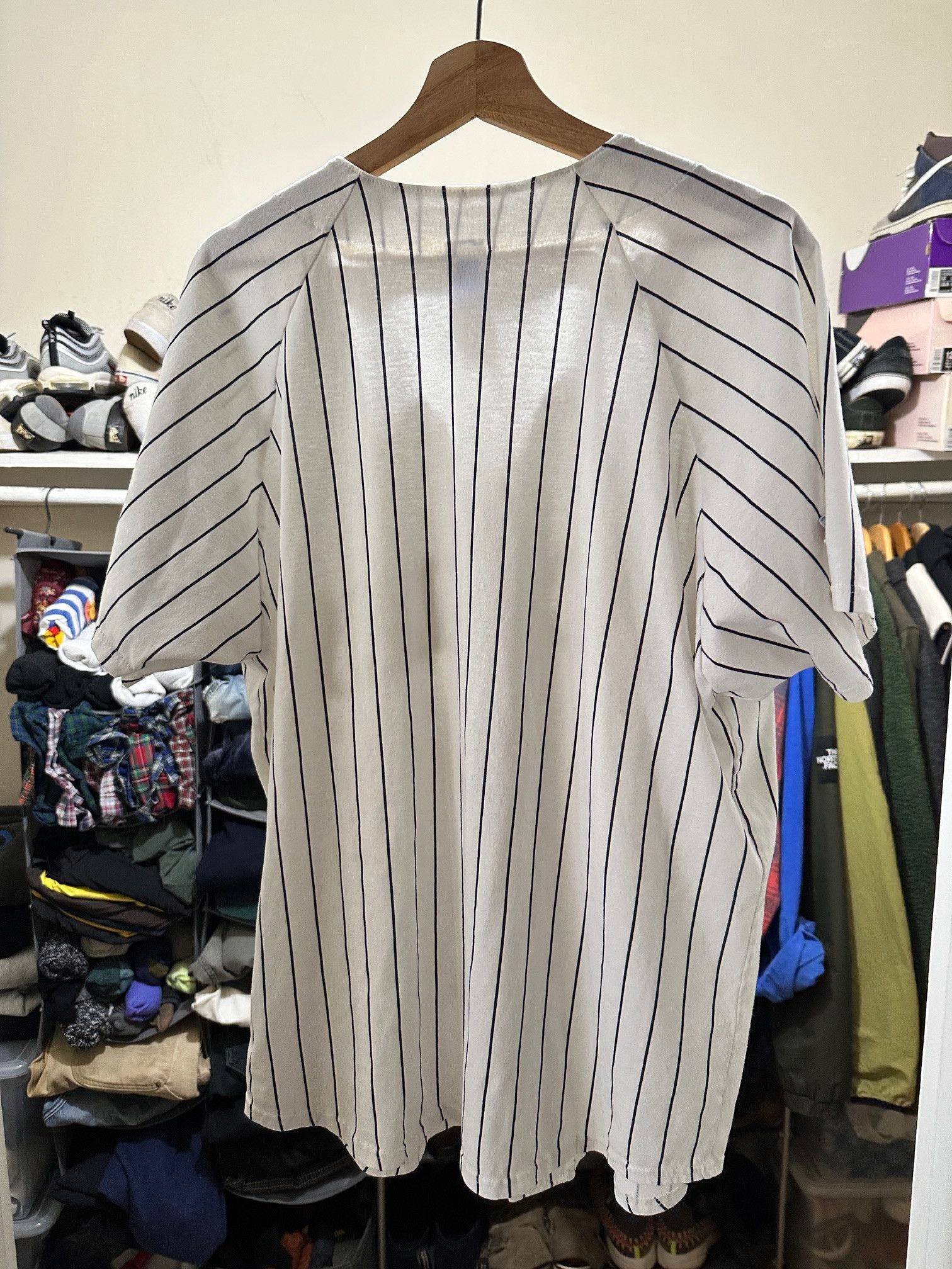 Russell Athletic Colorado Rockies MLB Baseball Jersey Pinstripe XL Russell Size US XL / EU 56 / 4 - 3 Thumbnail