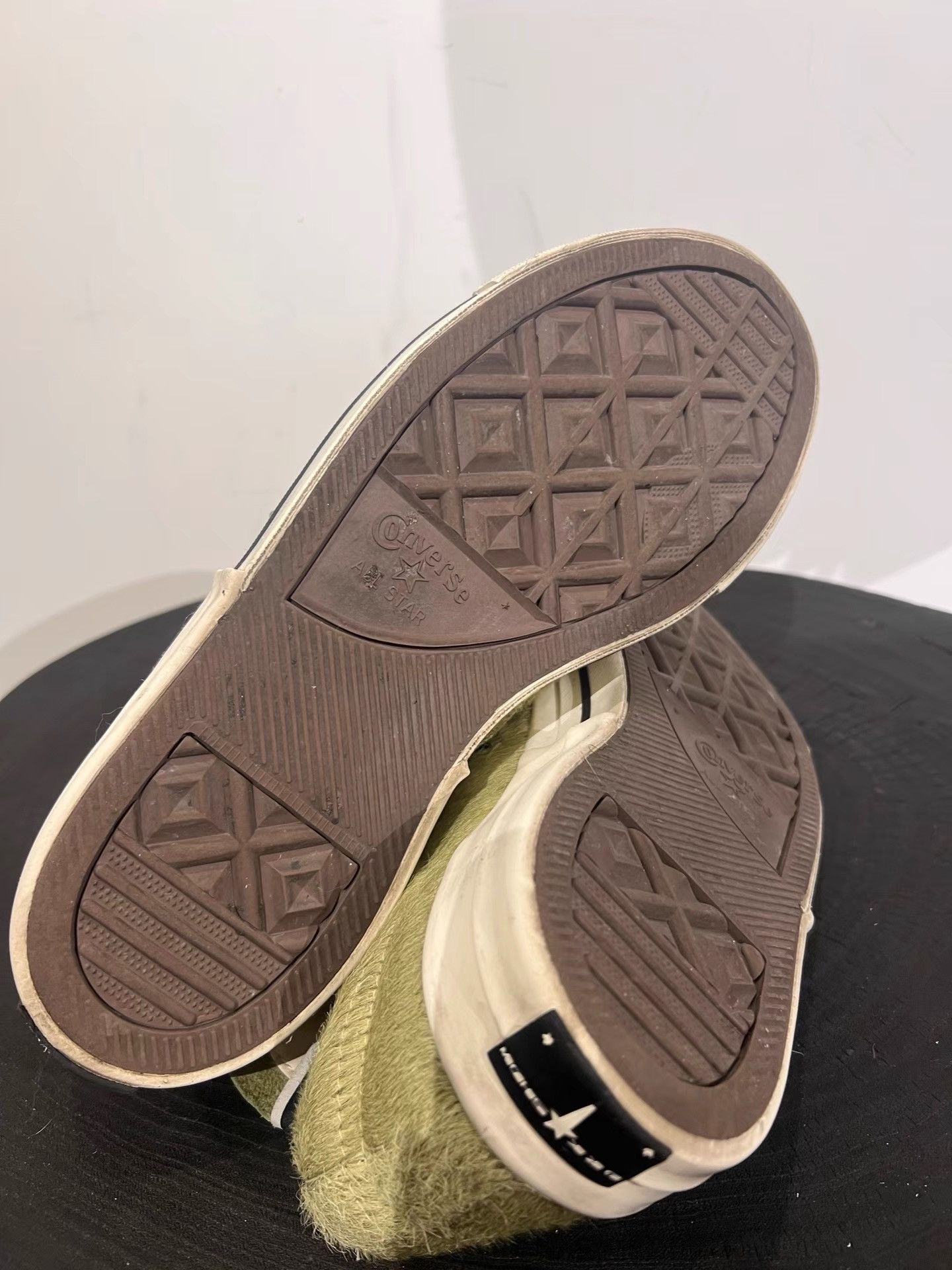 Rick Owens Rick Owens Drkshdw Pony Hair Star Sneakers K35 Size US 11 / EU 44 - 5 Thumbnail