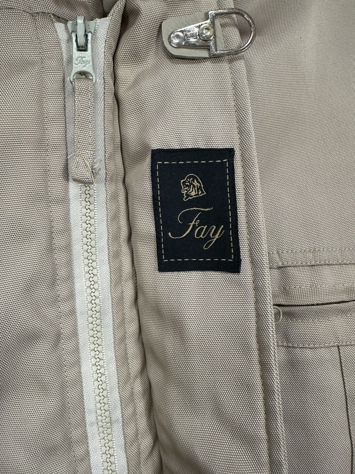 Fay Fay Stadium Beige Men’s Pockets Luxury Heavy Coat Jacket Size US XL / EU 56 / 4 - 9 Thumbnail