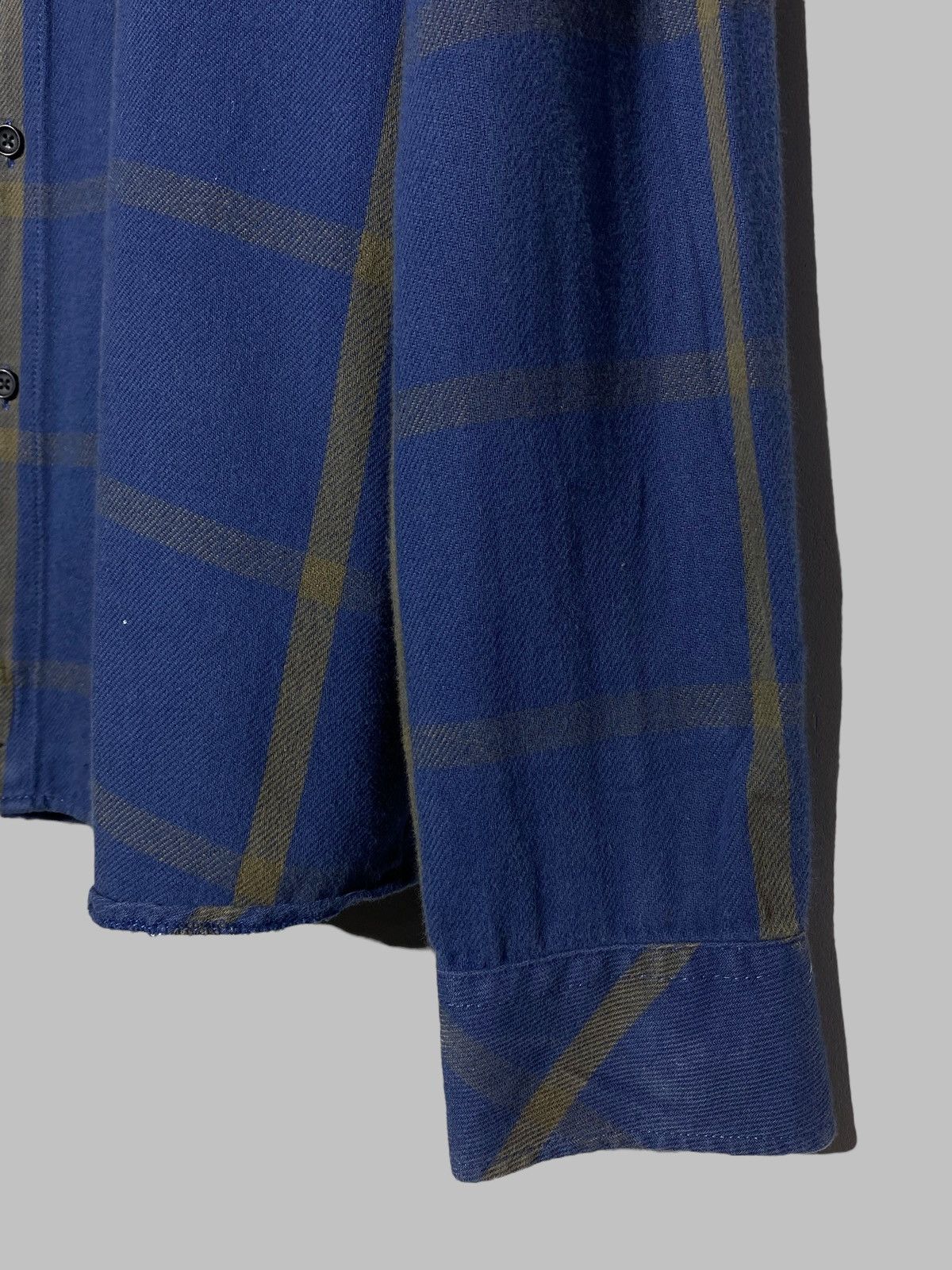 Nudie Jeans Nudie Jeans Stan Window Check Cotton Shirt Blue Men’s Size US L / EU 52-54 / 3 - 8 Thumbnail