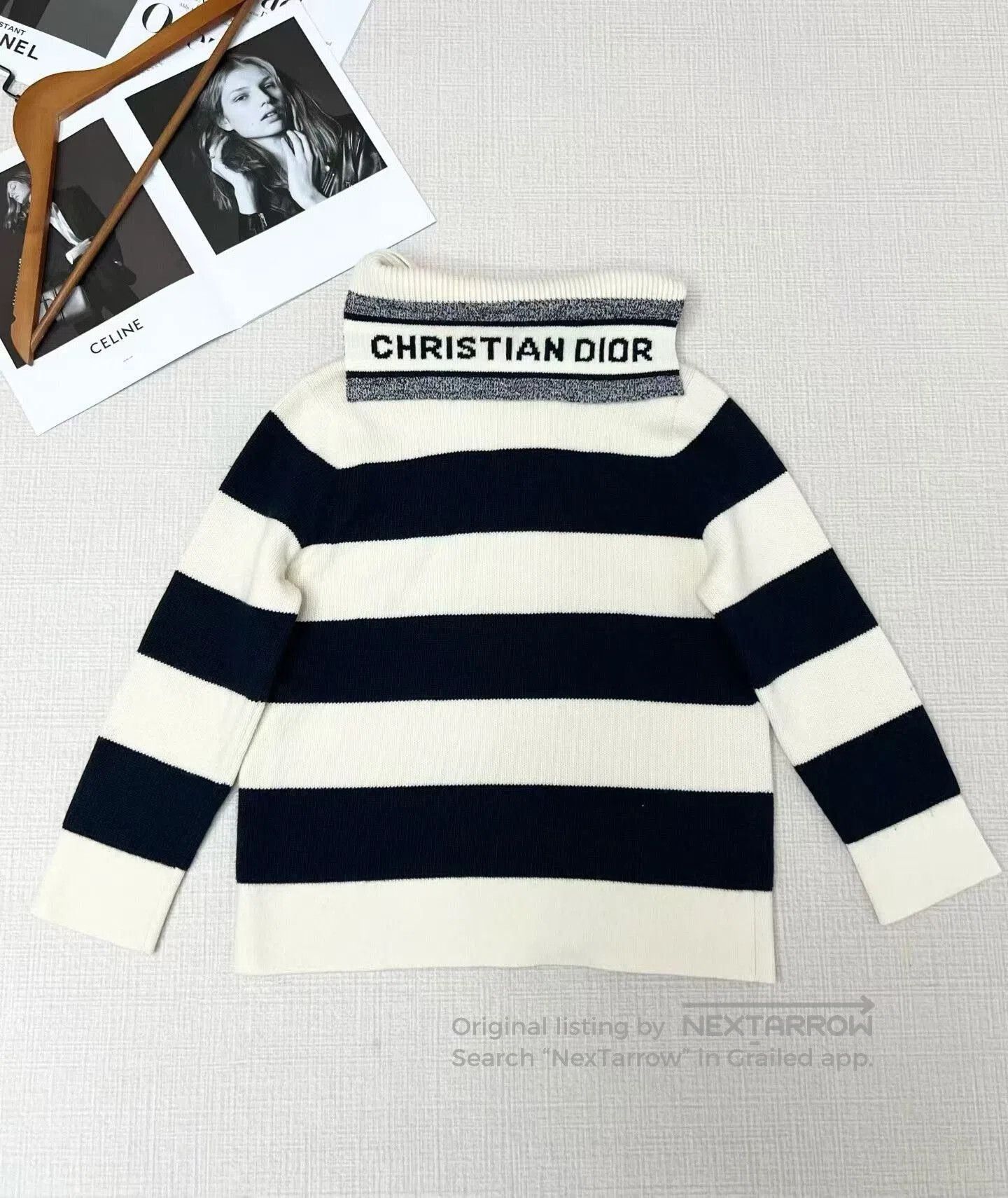 Dior Christian Dior Color-Block Knit Sweater. Size S / US 4 / IT 40 - 5 Thumbnail