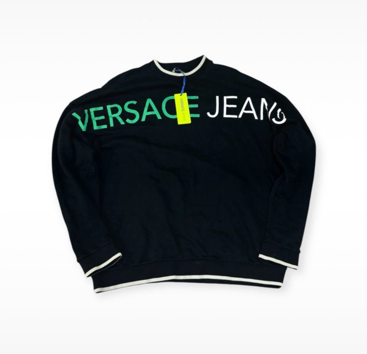 Versace Jeans Couture Versace Jeans Pullover | Größe XXL Pashanim | Vintage | Y2K Size US XXL / EU 58 / 5 - 1 Thumbnail