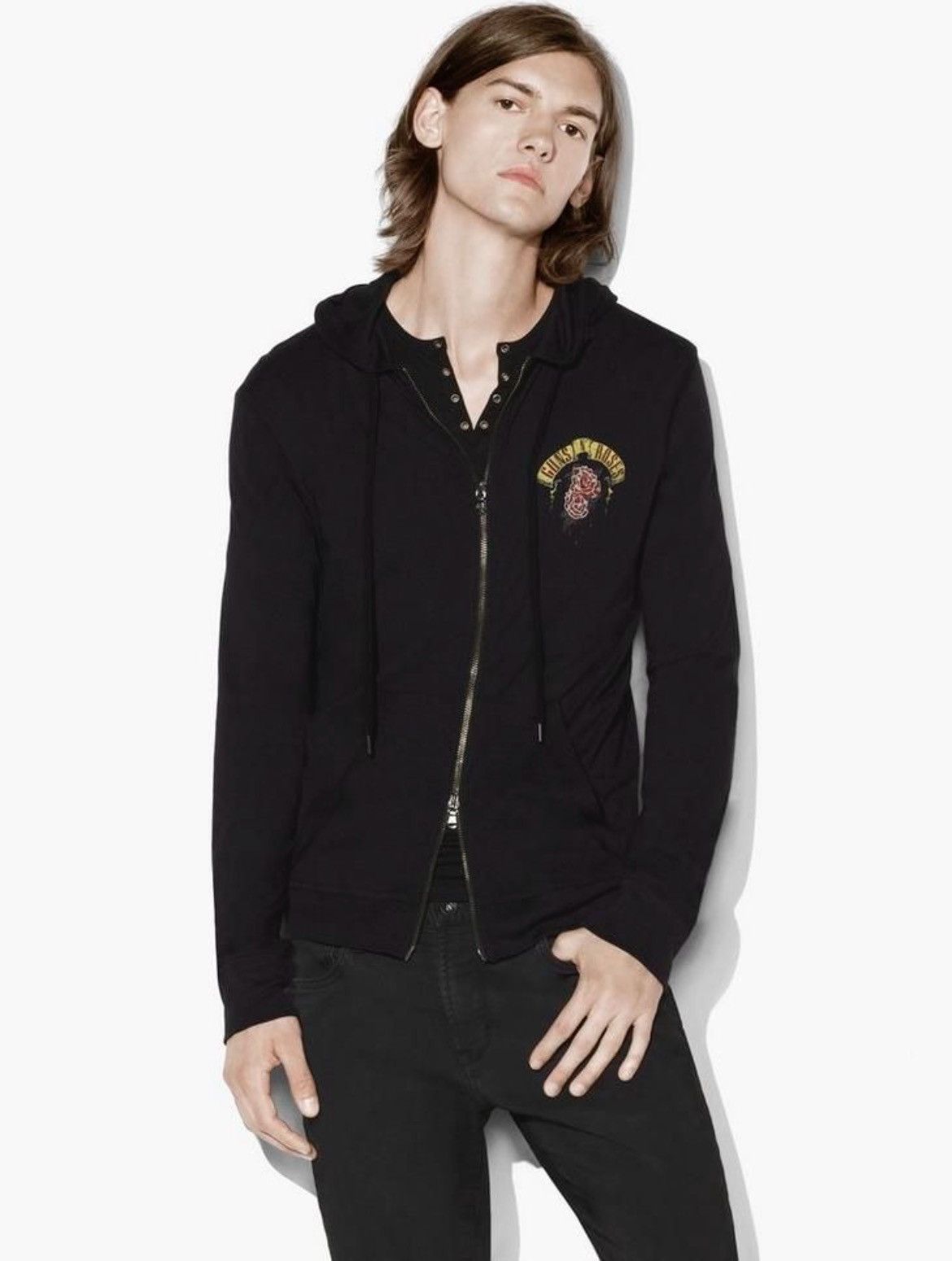 John Varvatos Guns N’ Roses hoodie tee Large. Size US L / EU 52-54 / 3 - 7 Thumbnail