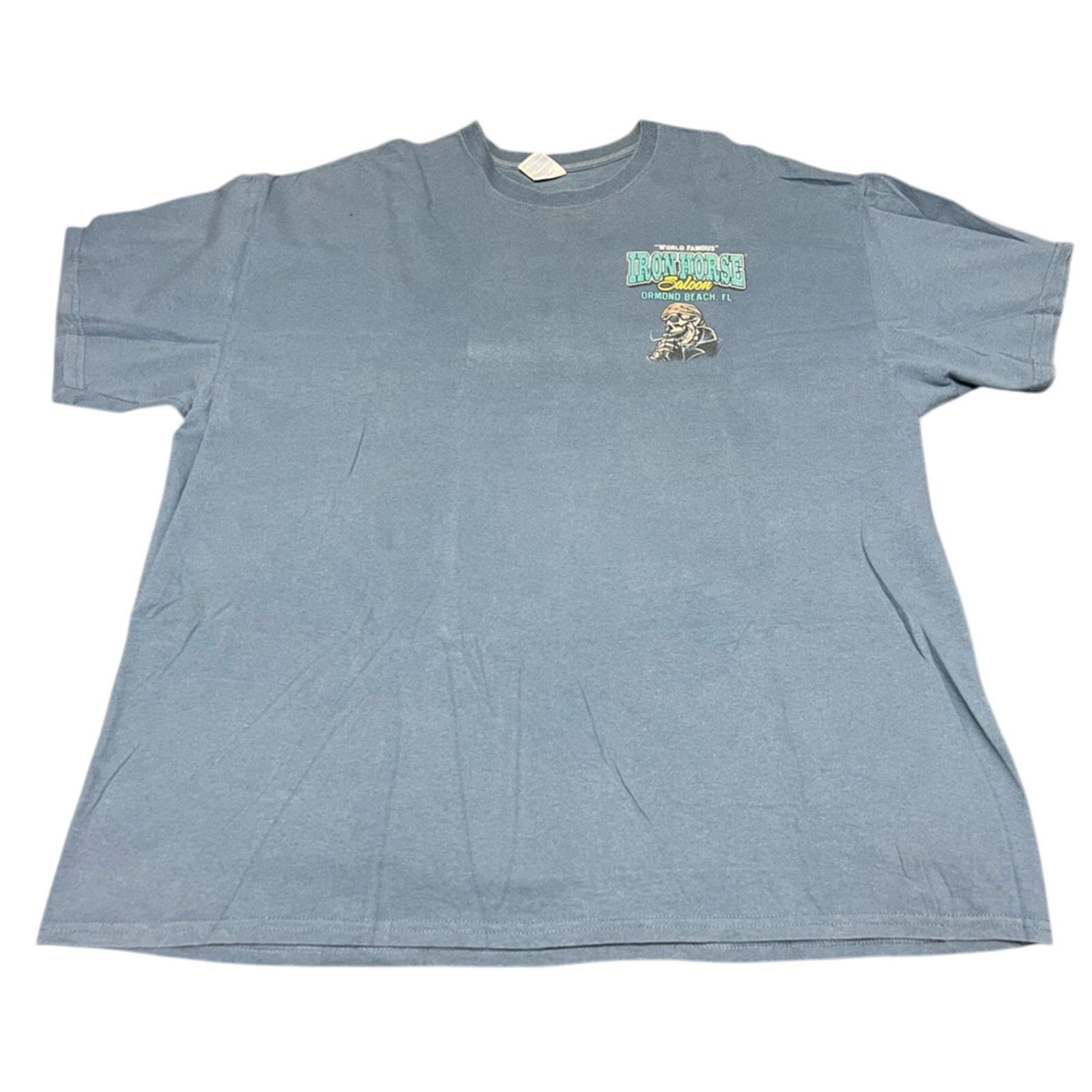 Gildan Iron Horse Saloon Biketoberfest Biker Pocket Shirt 2013 Size US XXL / EU 58 / 5 - 2 Thumbnail