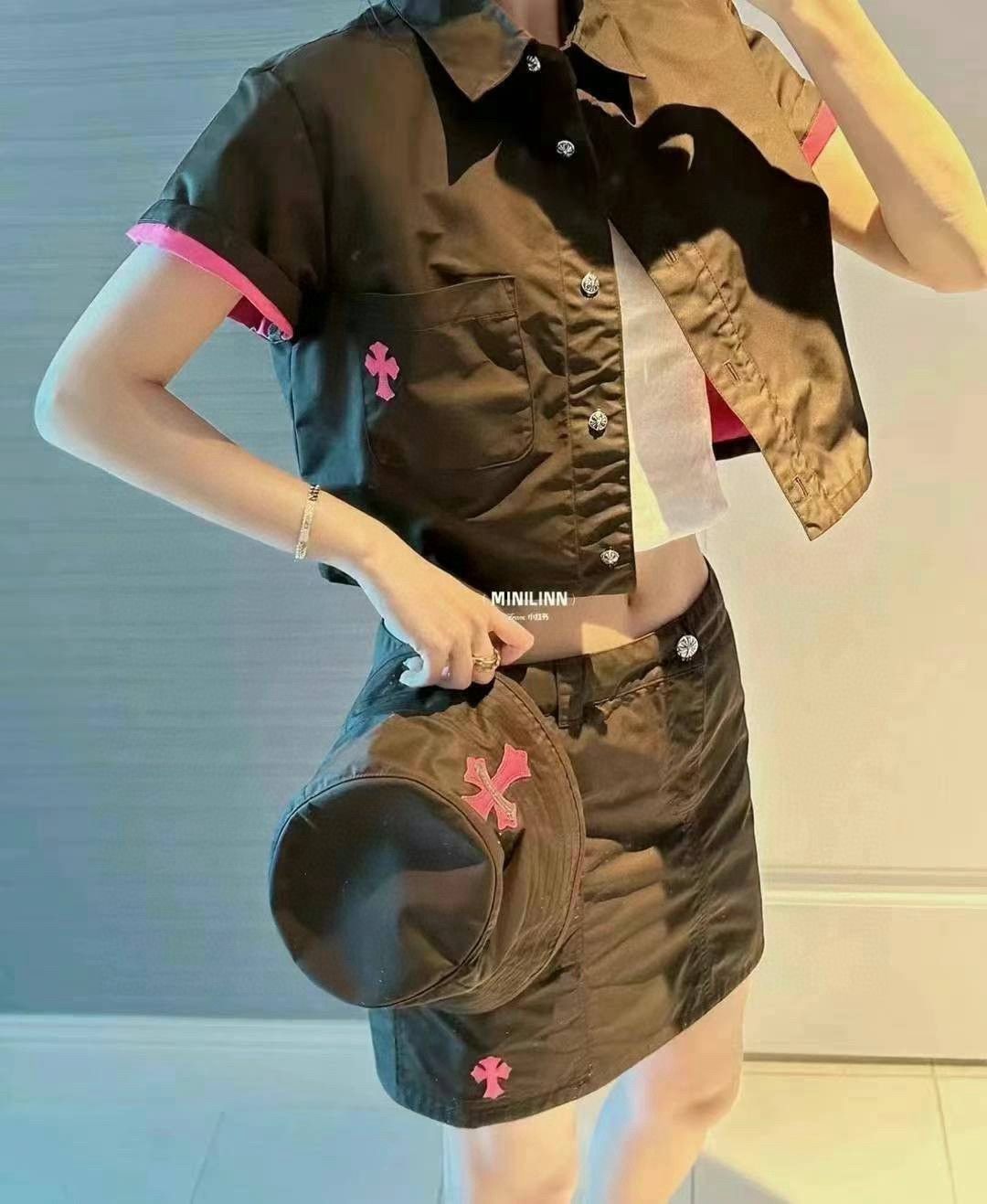 Chrome Hearts Chrome Hearts Brown Skirt with Pink Patch Size 28" / US 6 / IT 42 - 3 Thumbnail