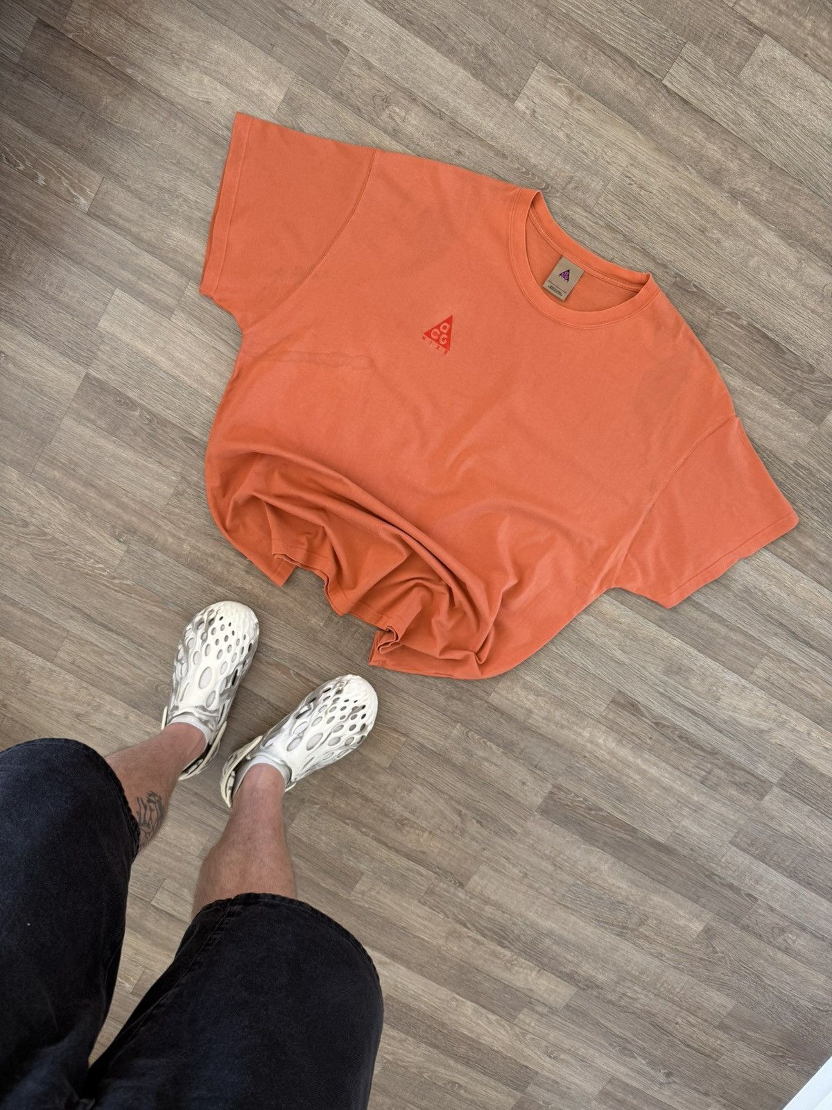 Nike ACG Nike ACG T-shirt Y2K Drill Gorpcore Hype Obersize Shirt Size US XXL / EU 58 / 5 - 3 Thumbnail