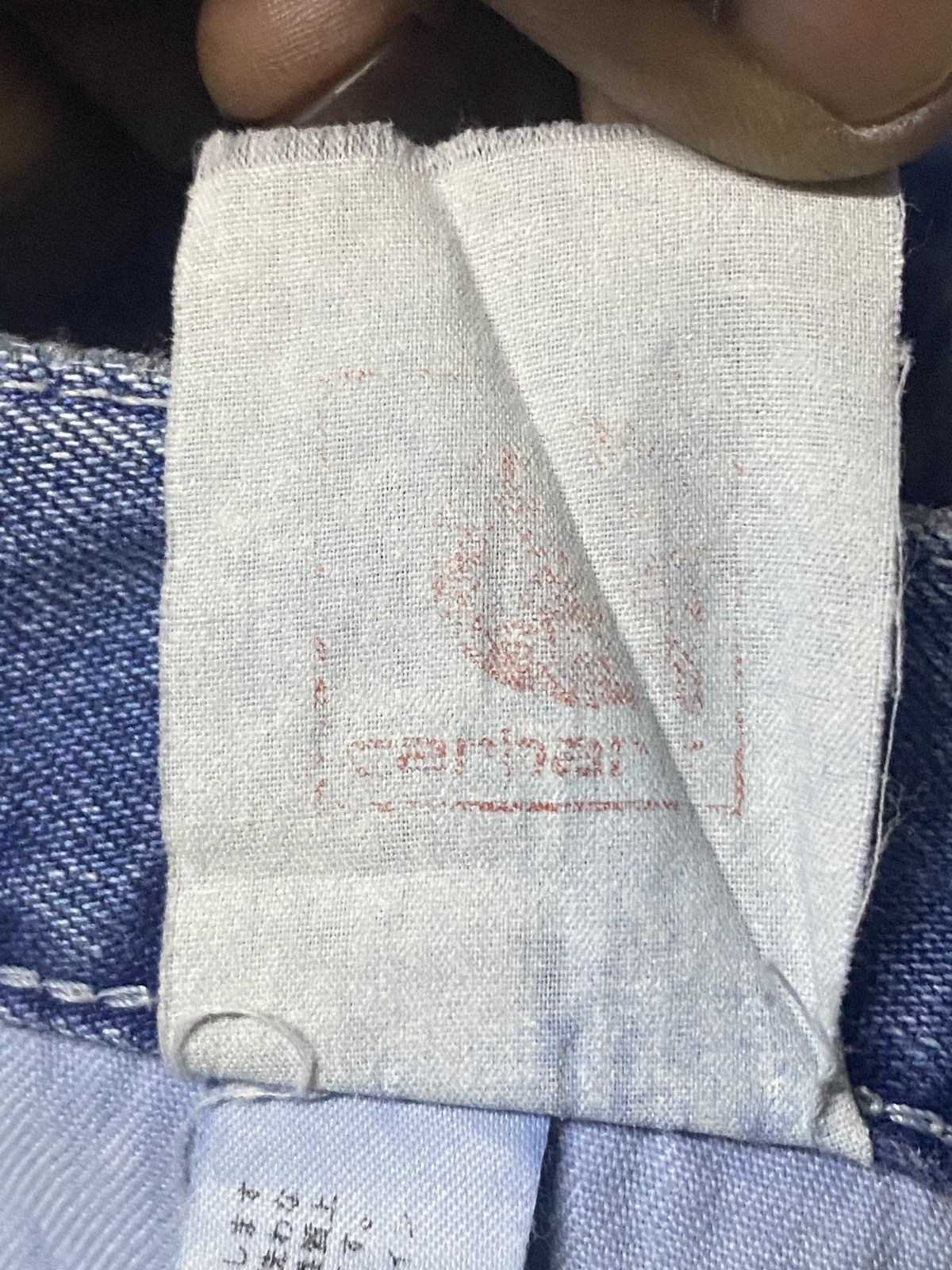 Carhartt Japan Vintage Carhatt Light Blue Carpenter Baggy Jeans Size US 32 / EU 48 - 15 Thumbnail