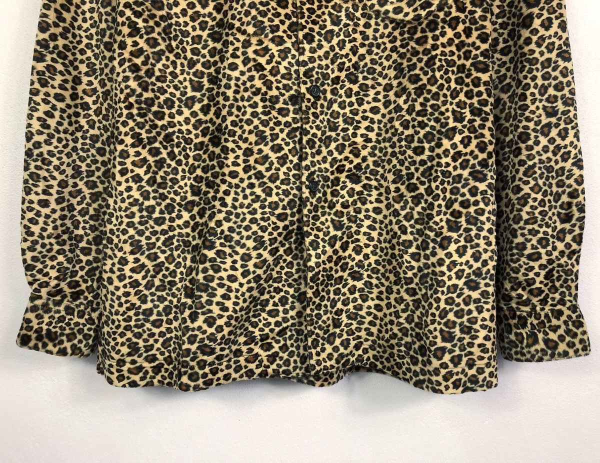 Vintage Rare 1278 N/G/T Japan Leopard Pattern Button Ups Shirt Size US L / EU 52-54 / 3 - 4 Thumbnail