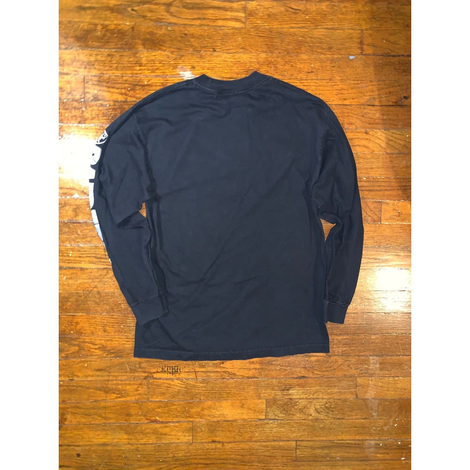 NFL Vintage Oakland Raiders NFL Long Sleeve T Shirt Black Medium Size US M / EU 48-50 / 2 - 2 Thumbnail
