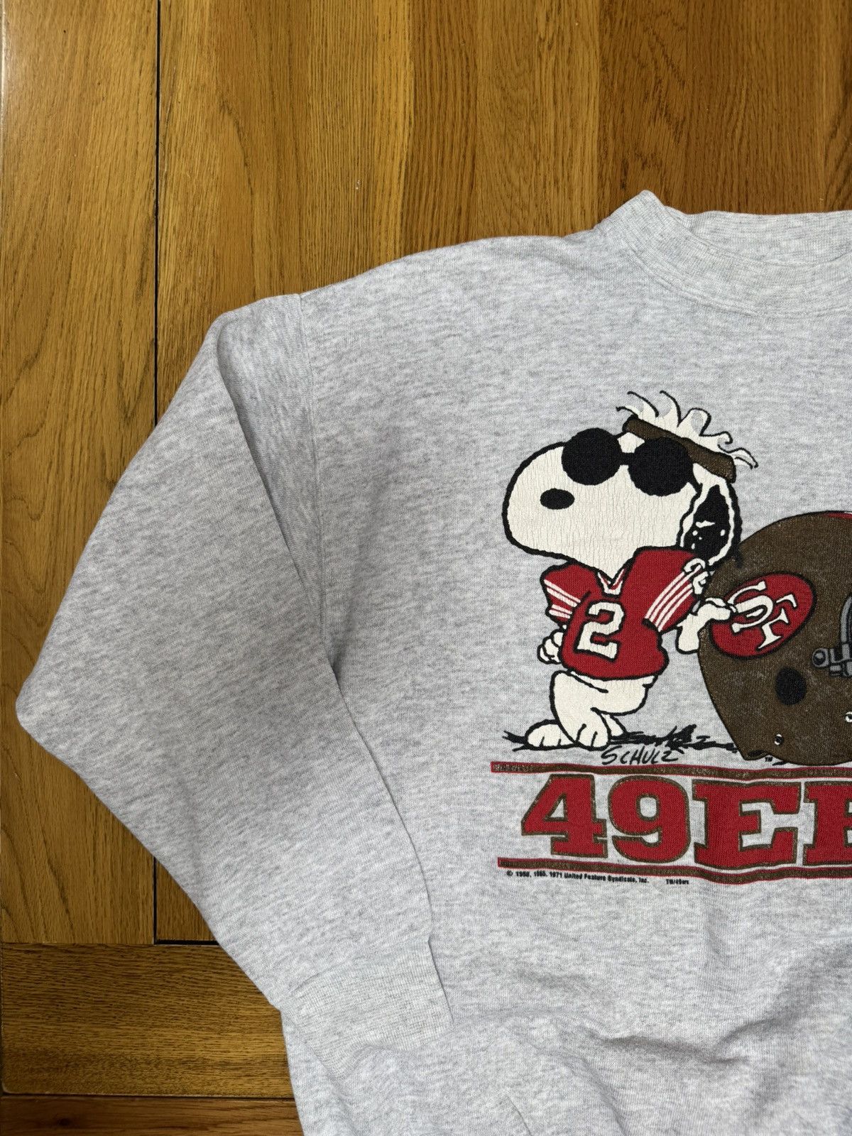 Other Vintage San Francisco 49ers Snoopy Peanuts Sweatshirt Artex Size US L / EU 52-54 / 3 - 4 Thumbnail